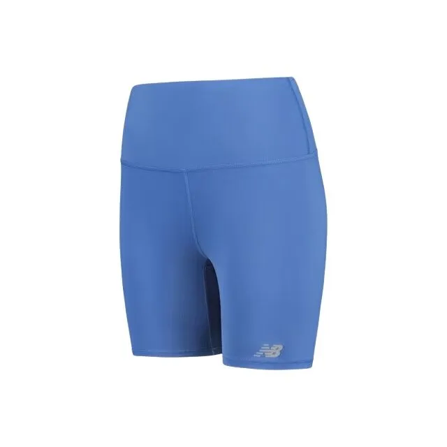 New Balance Бег Шорты Женские Синие