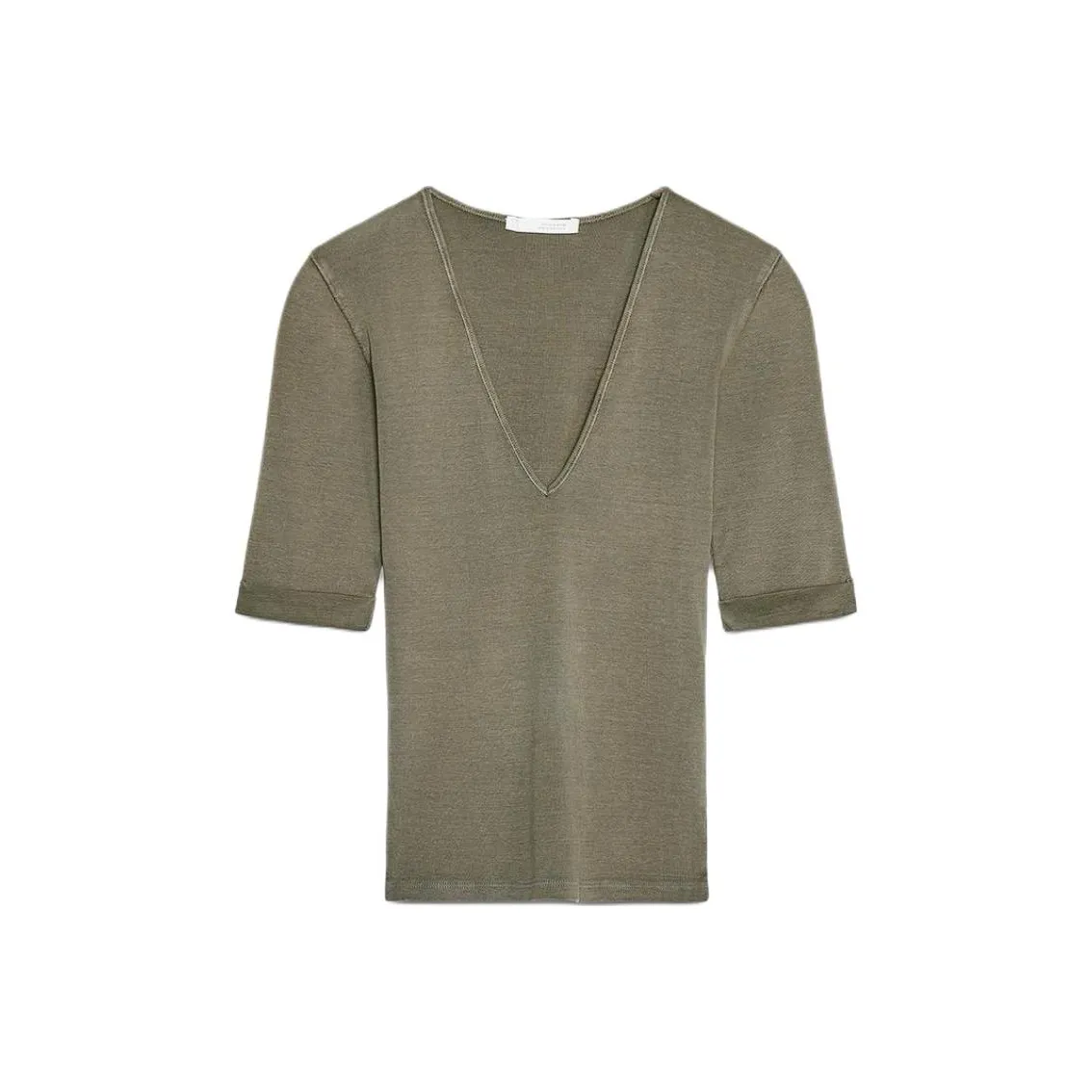 ZARA T Shirts Women's Dark Mink