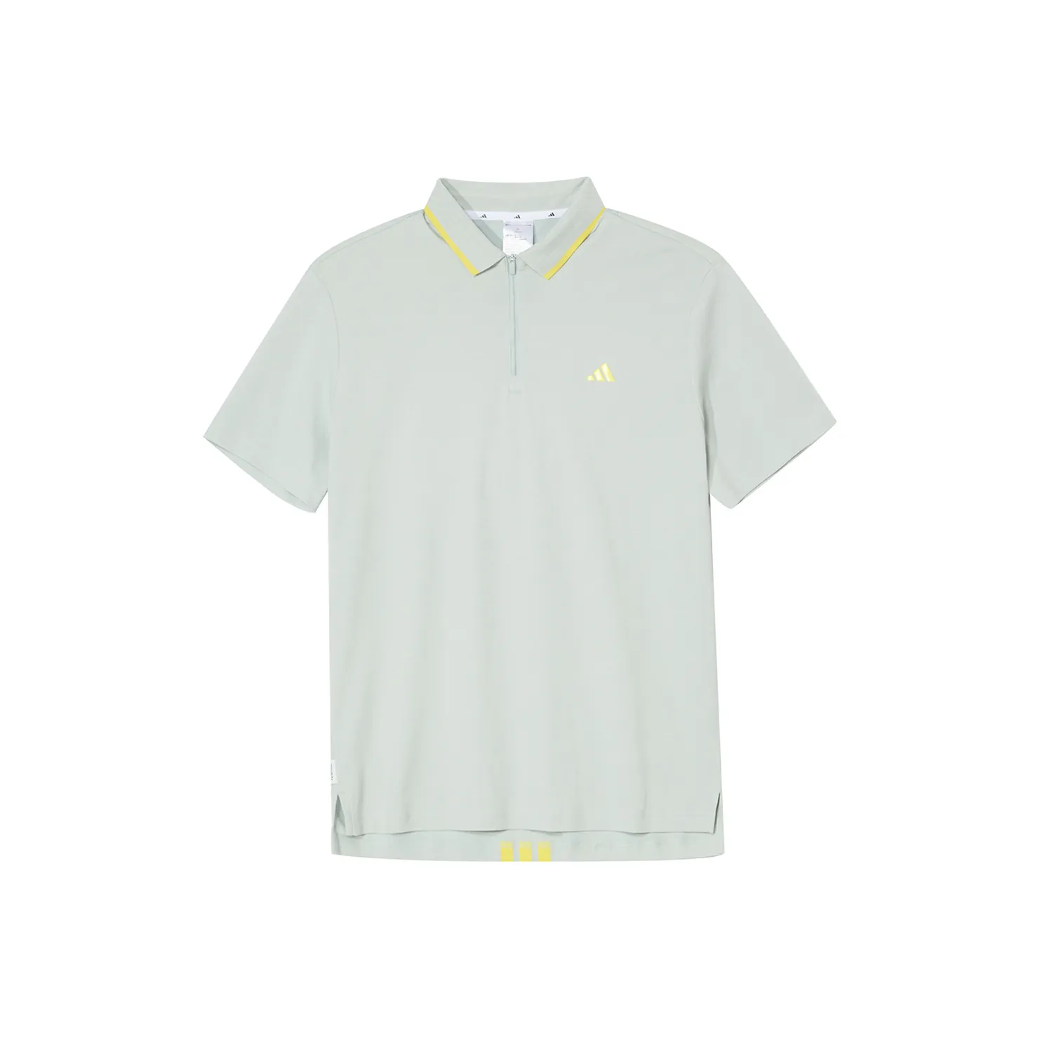 Adidas Поло Мужское Светло-Зеленое