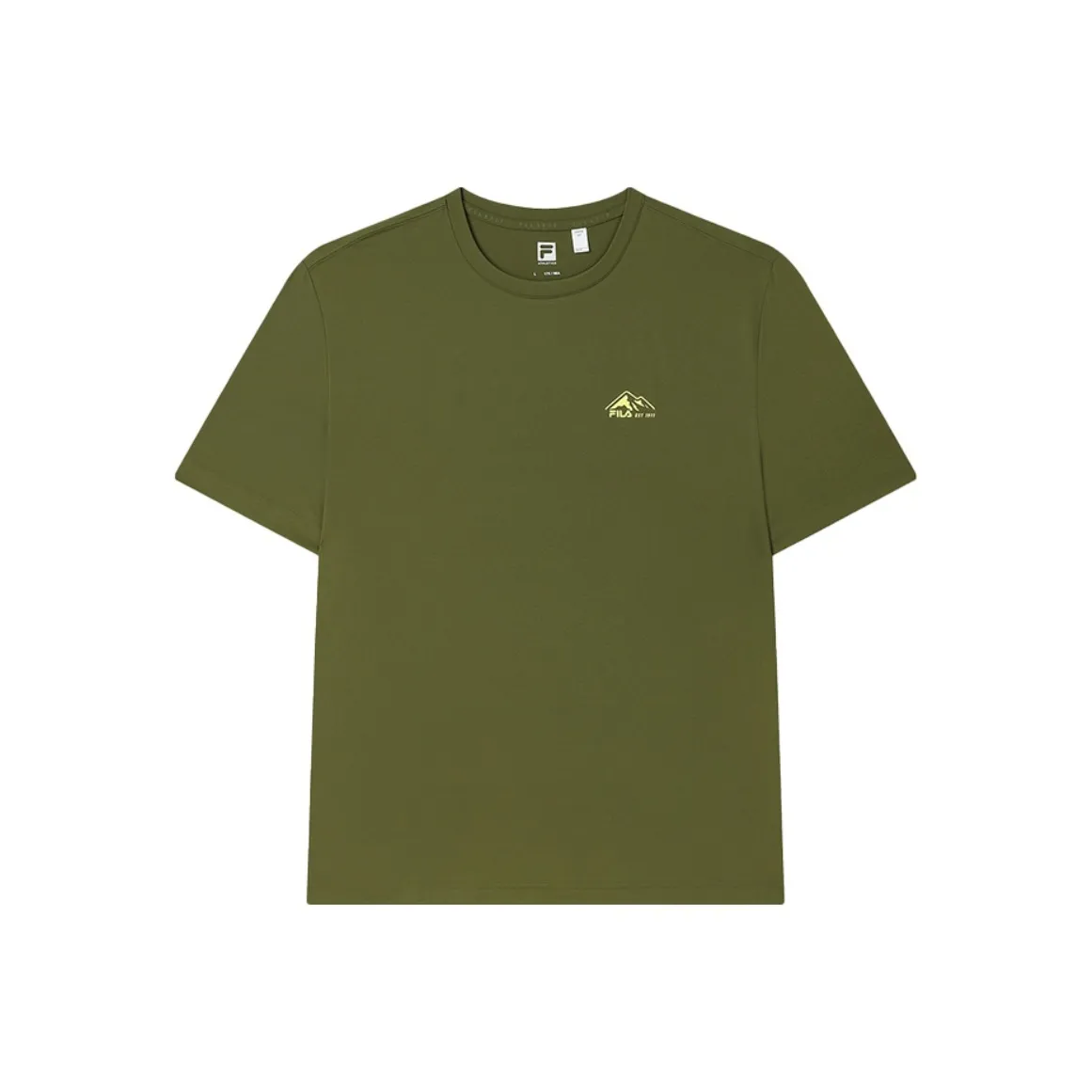 FILA AthleticsFitness T Shirt Men's Dark Army Green