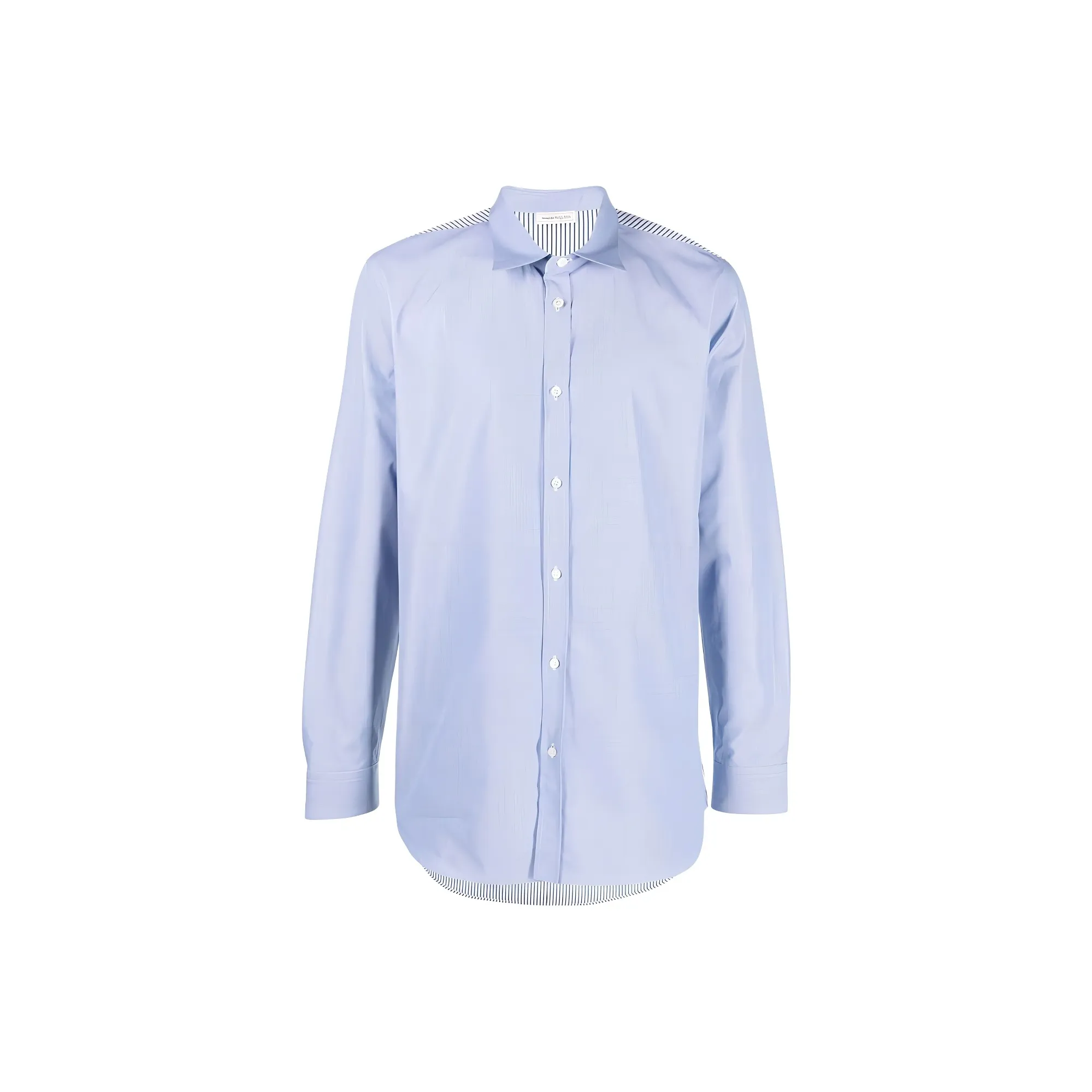 Alexander McQueen Мужские Синие Рубашки