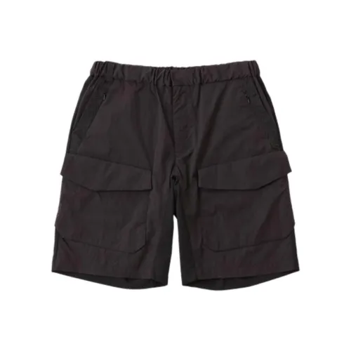 White Mountaineering Черные Мужские Шорты Карго
