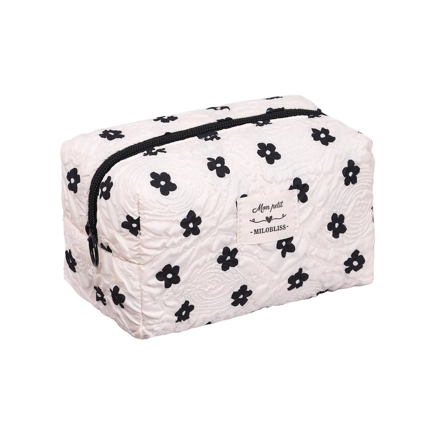 MILO BLISS Crinkle Маленький цветок Сумка-подушка Косметика Мешок для хранения Портативный