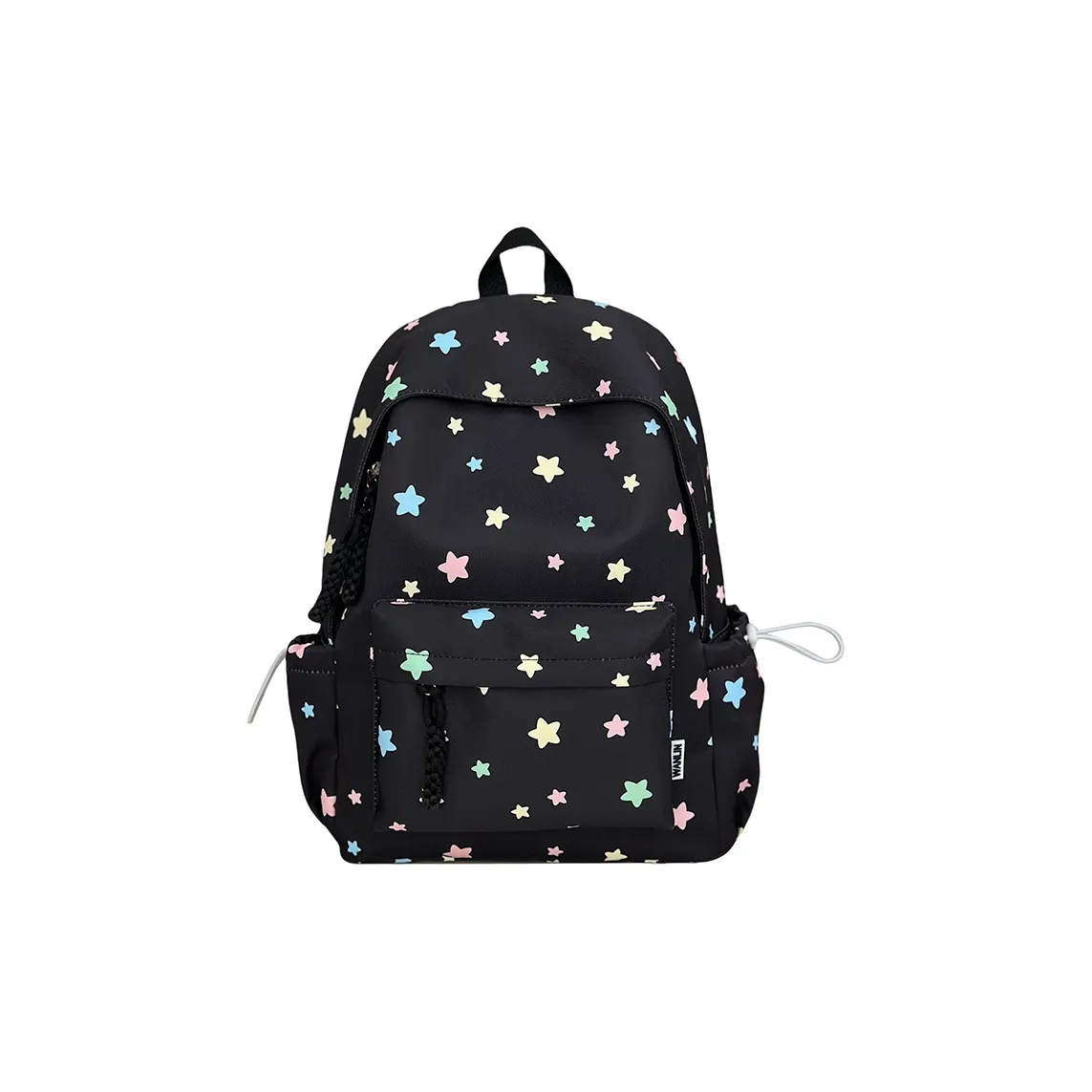AIBAG Nylon Backpack Unisex Black/Yellow/Green/Blue/Pink