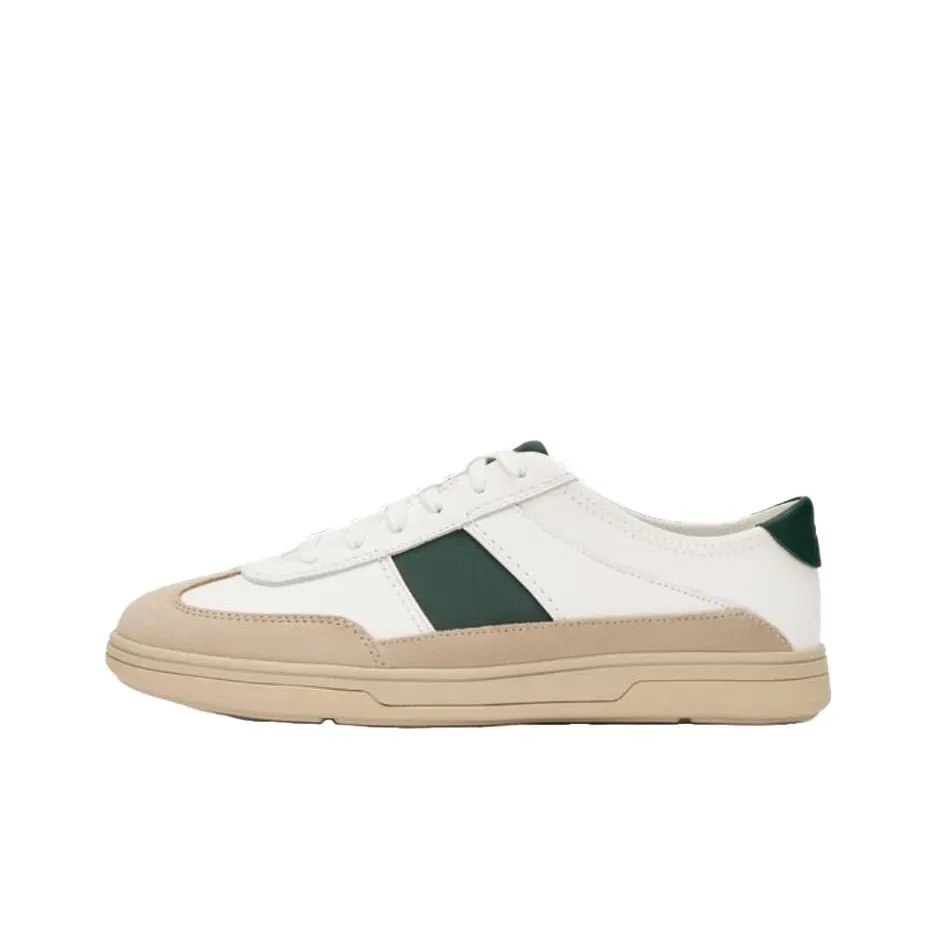 Clarks Craftravel Izy Low-Top Casual Shoes Men's Beige Green