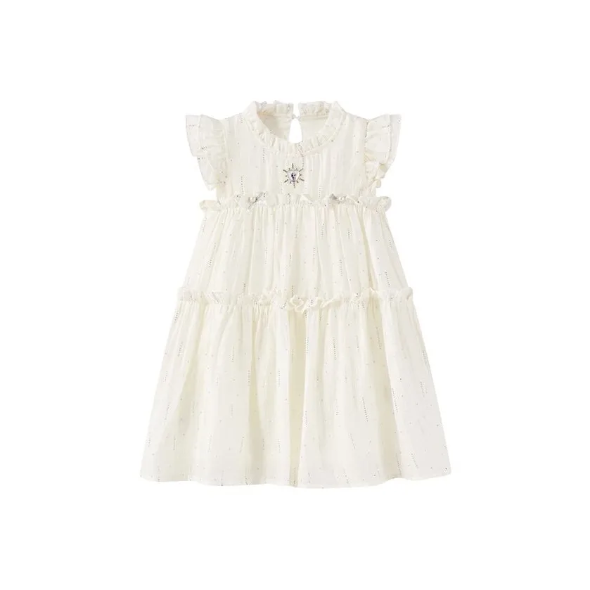 Disney Платье Frozen Collection SS25 Бежевый Дети Возраст 3-7 лет