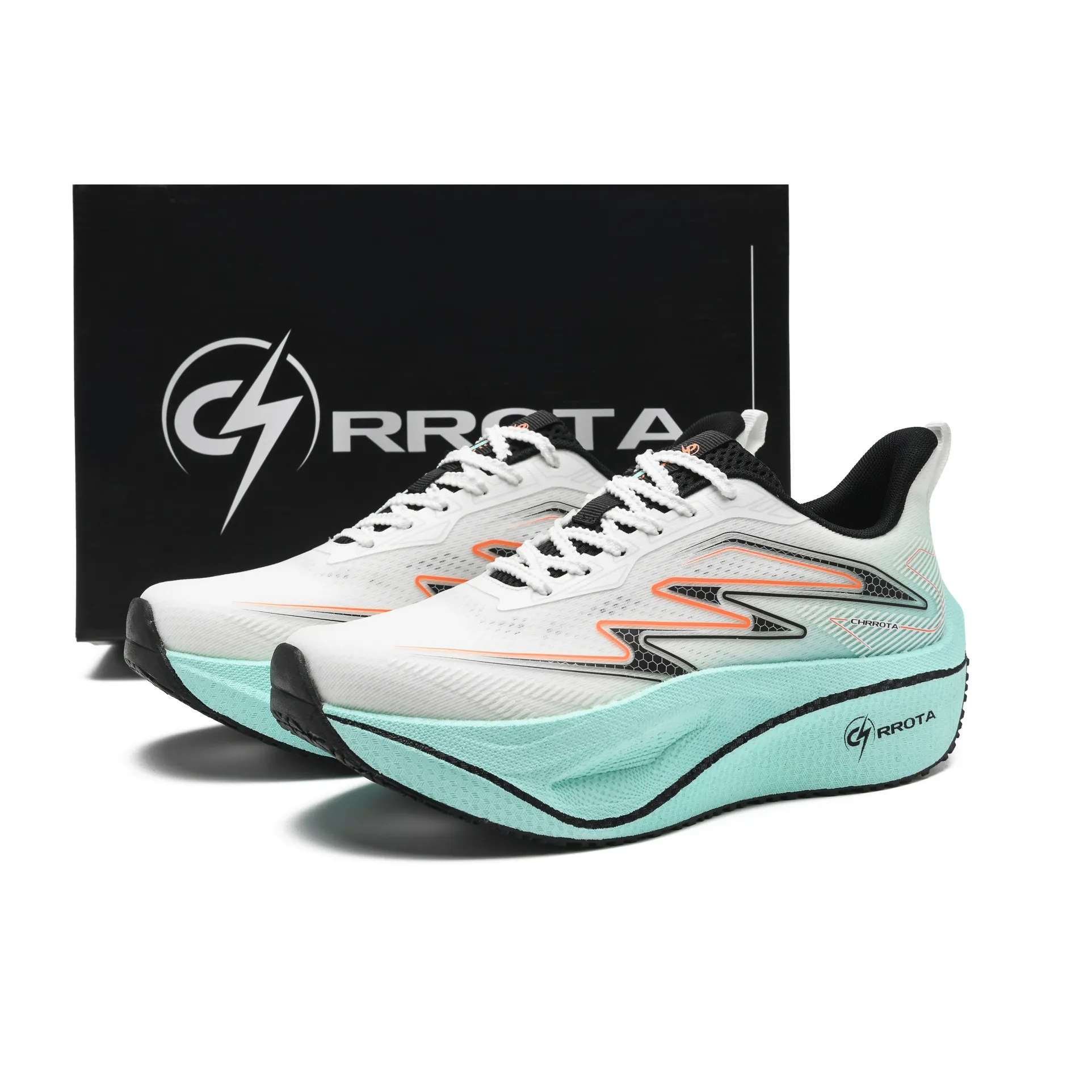 CHRROTA Низкий топ Беговые кроссовки Унисекс Синий Призрачный Chase