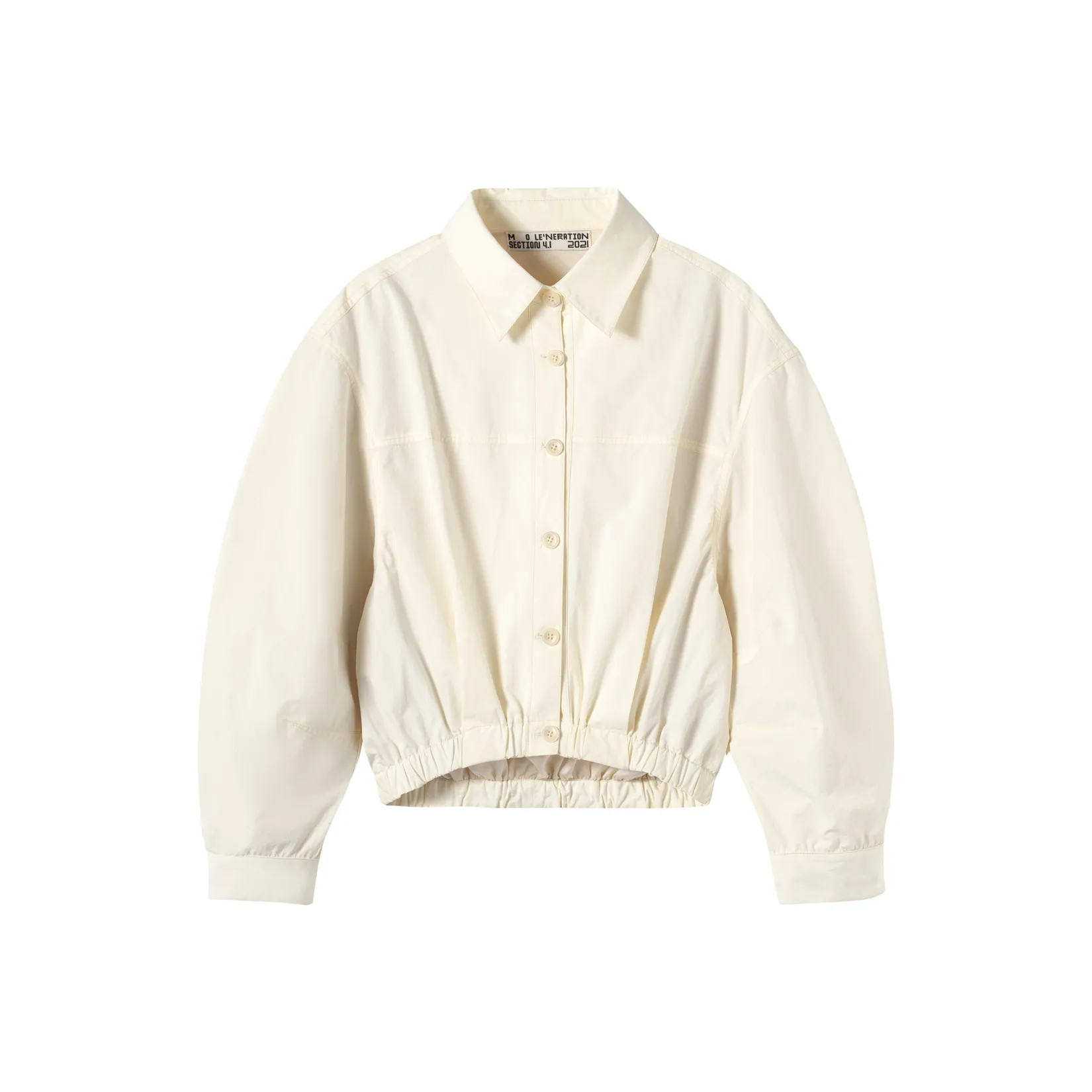 MOLE'NERATION Сливочный Светло-желтый Унисекс Рубашки