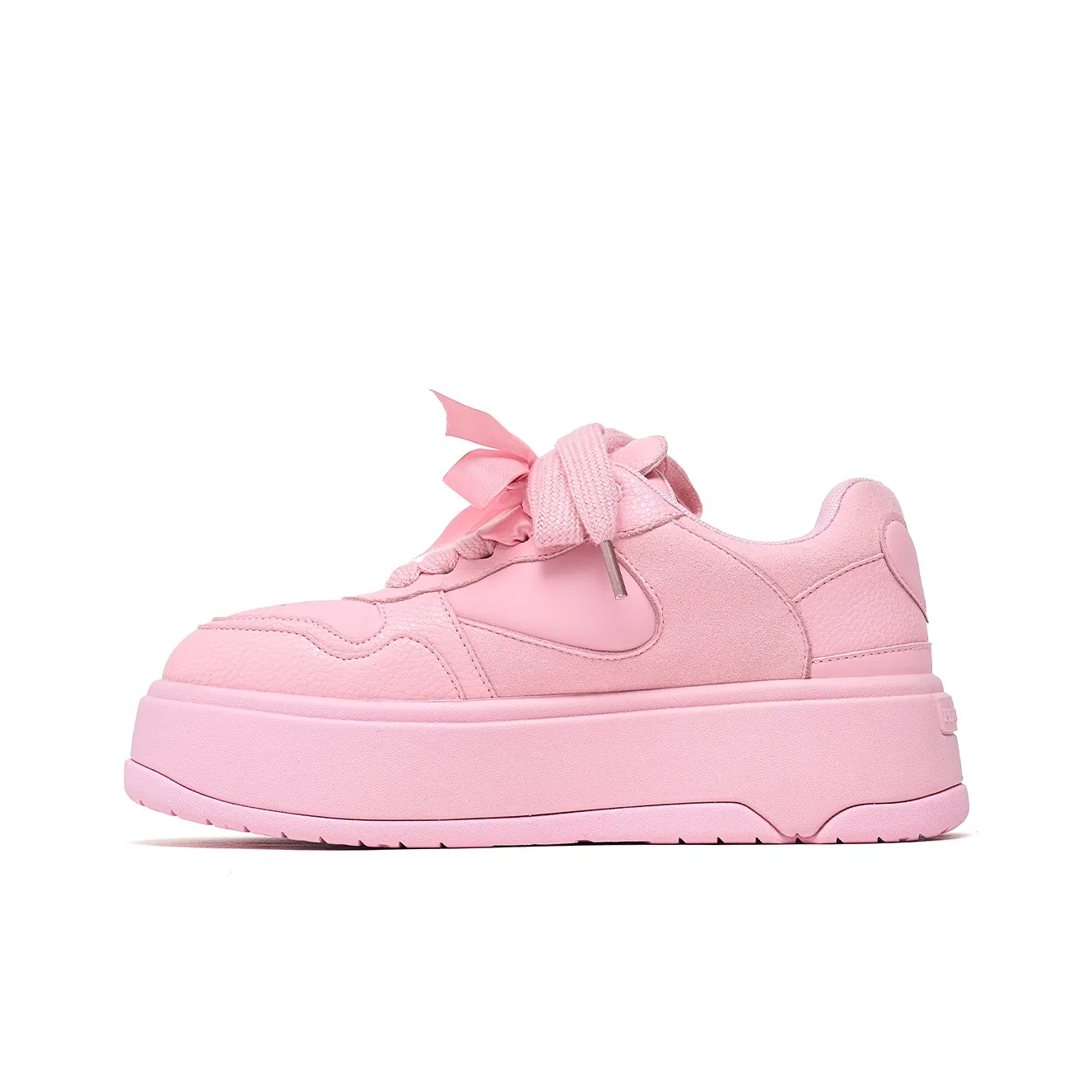 PINK AMOR визуально увеличивает рост Низкие кроссовки для скейтбординга Унисекс Розовые