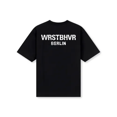 WRSTBHVR PIONEER Черная унисекс футболка
