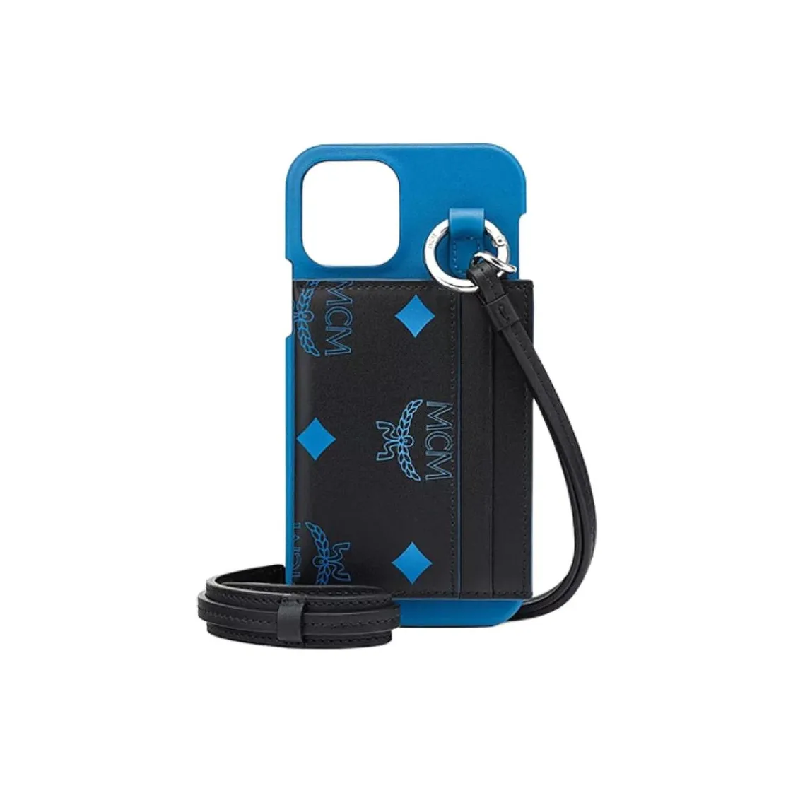 MCM Коровья кожа с тканевым чехлом для телефона унисекс синий