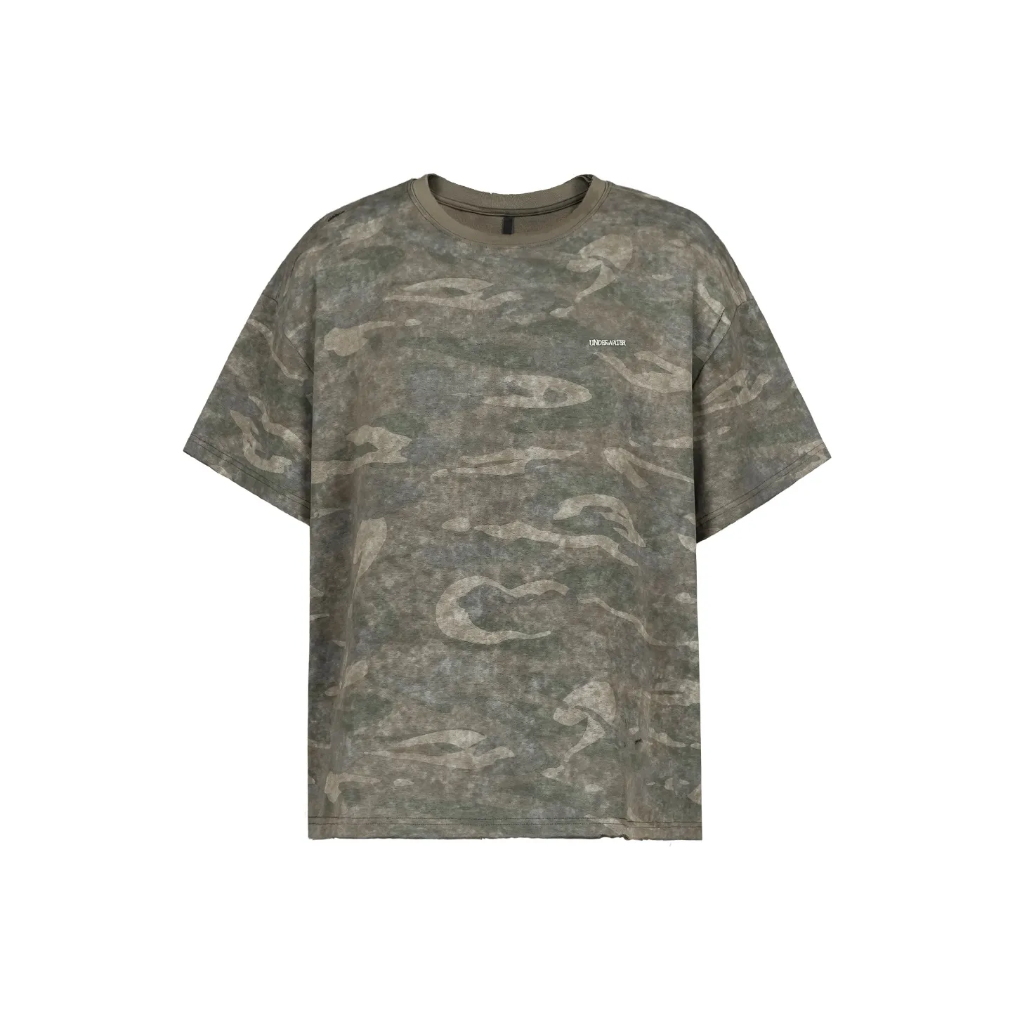 UNDERWATER Камуфляж Унисекс Футболка