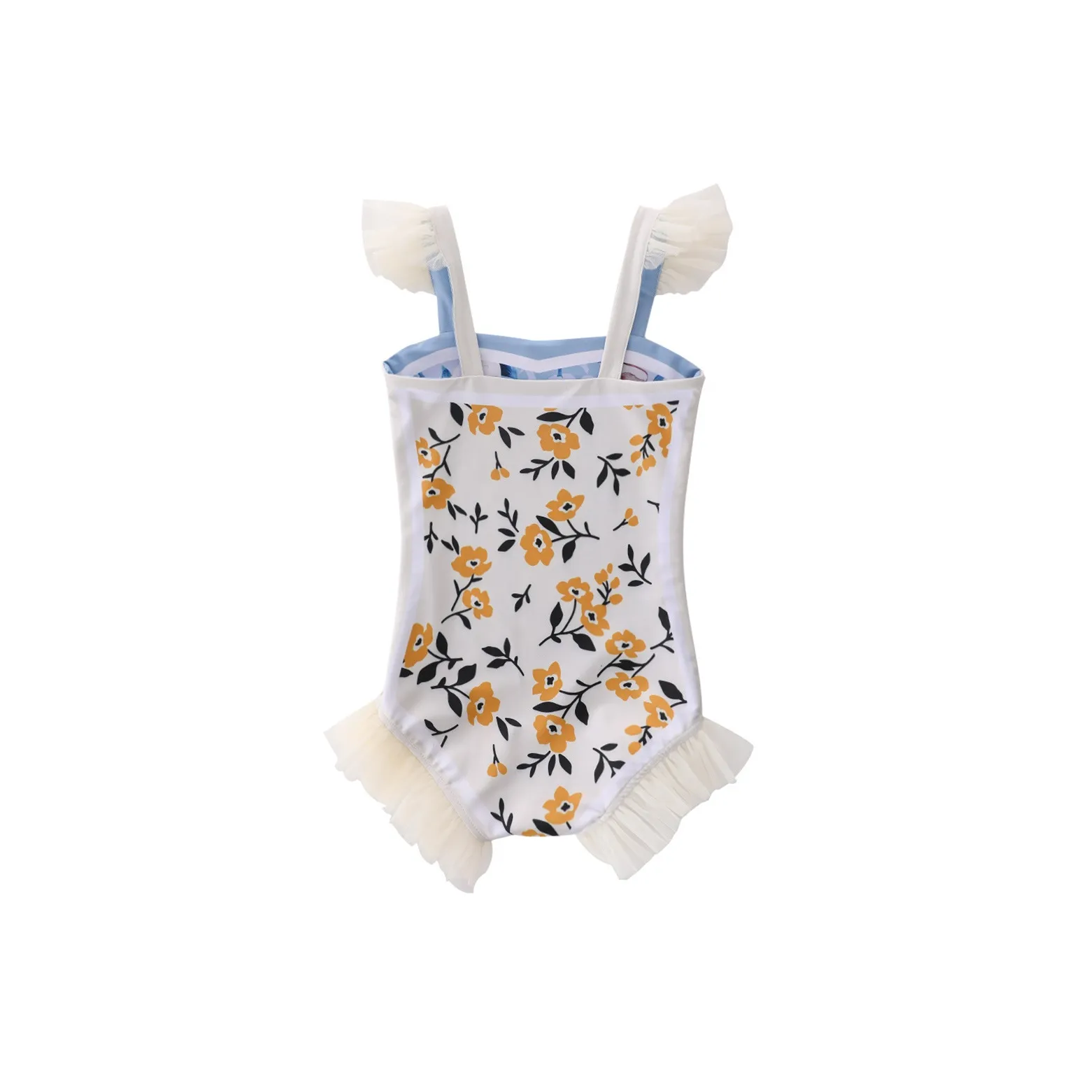 YUANYUAN GIRL Детский купальник желтый для детей 3-7 лет