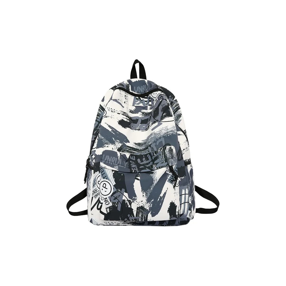 Kaka Tree Nylon Backpack Regular Unisex Black/Blue/Khaki/Green