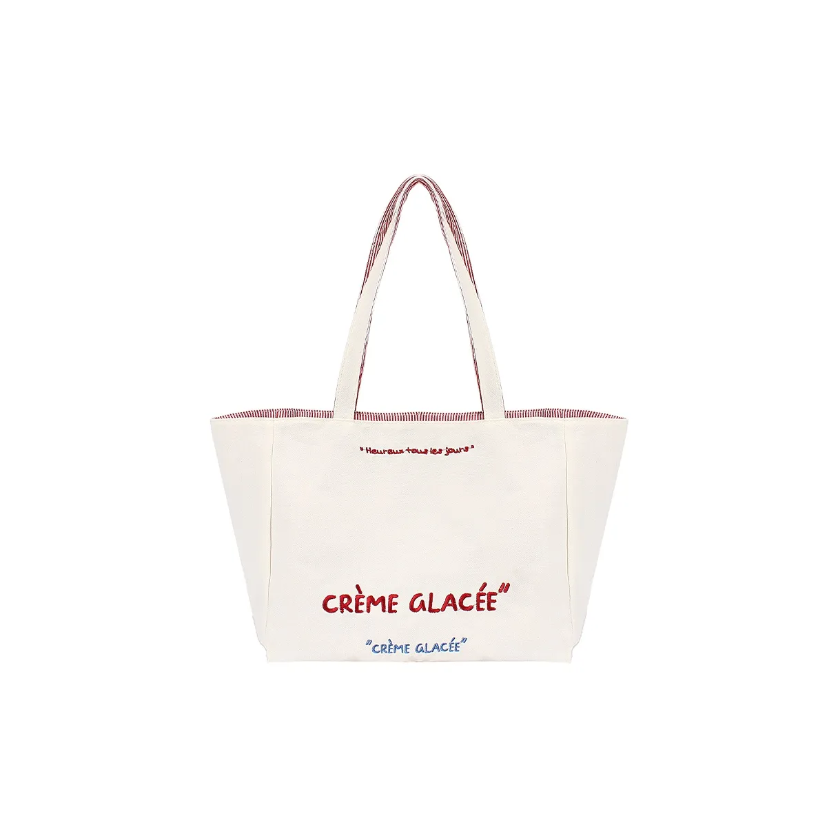 Bueno Холщовая сумка сумка через плечо сумка для женщин красный синий