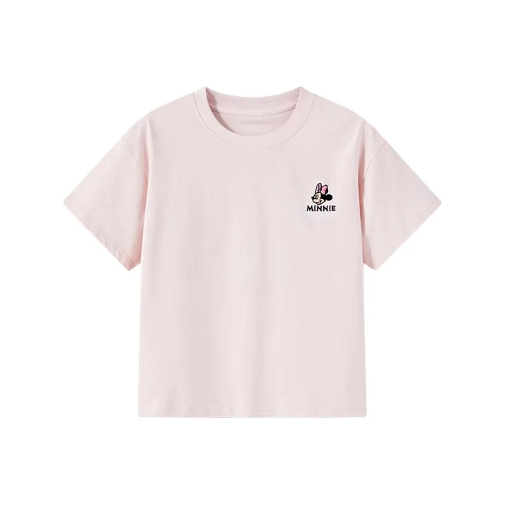 Disney Minnie Series T-рубашка розовая для детей 3-7 лет