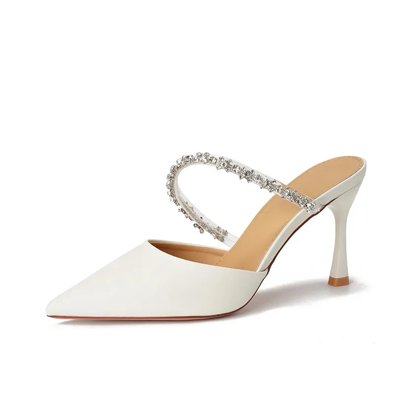 Zubumei Резиновая подошва стразы устойчивые к истиранию домашние тапочки женские