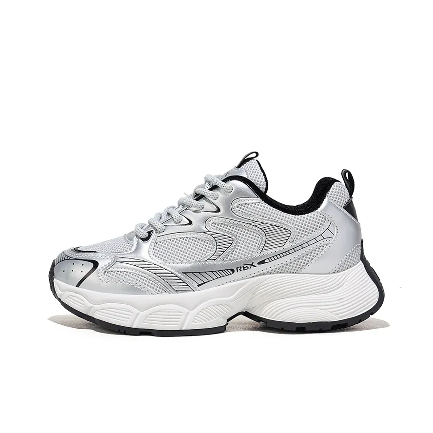RENBEN Support Lightweight Height Increasing Low Top Chunky Sneakers Women's Gray