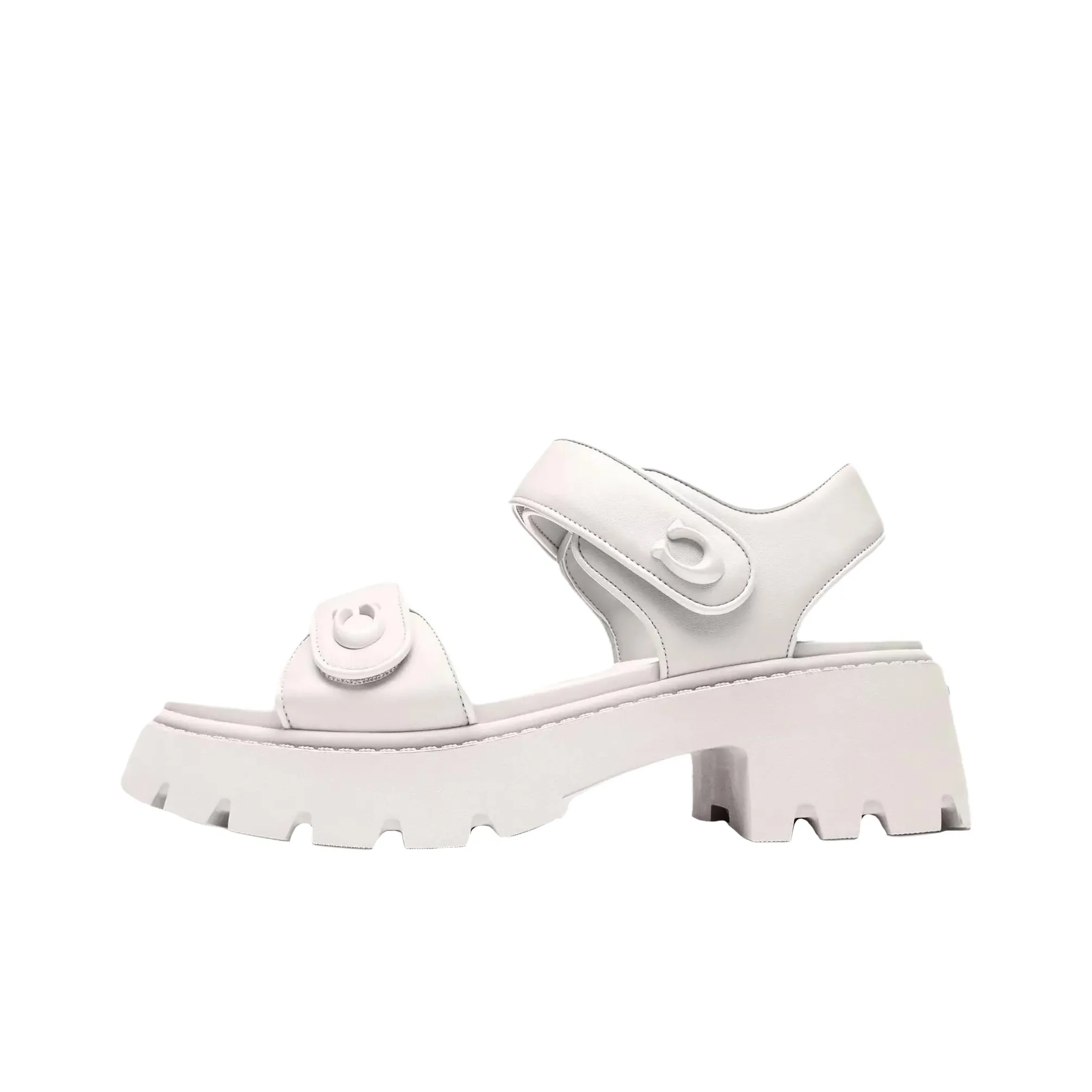 COACH Brynn One Ремешок Сандалии Женские Белые