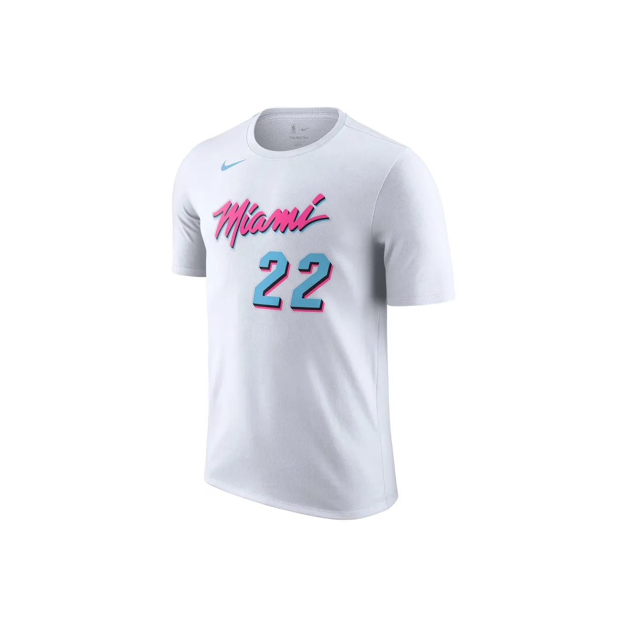 Nike x NBA Miami Heat SS25 T-Shirt Мужской Белый