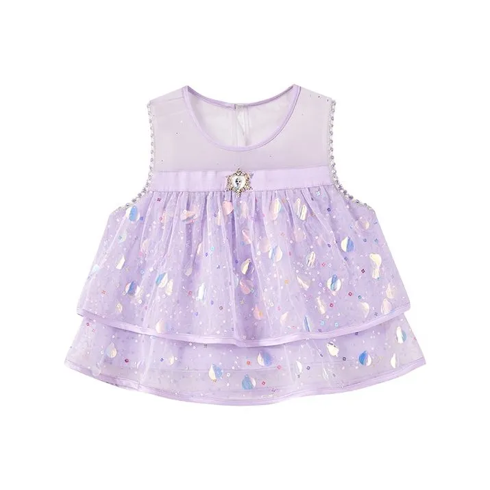 DISNEY FROZEN T-рубашка фиолетовая для детей 3-7 лет