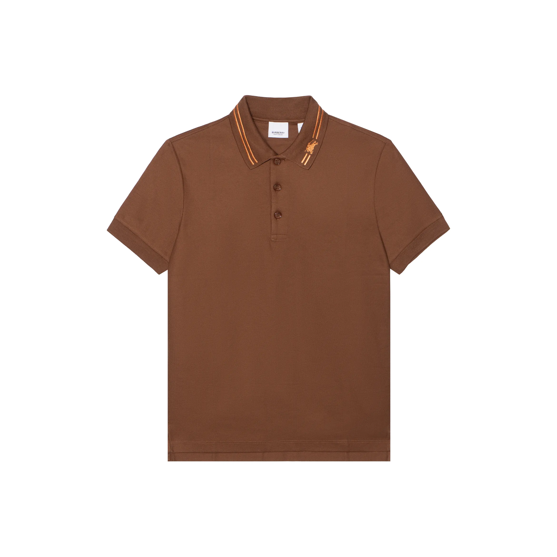 Burberry Monogram Embroidered Polo Shirt