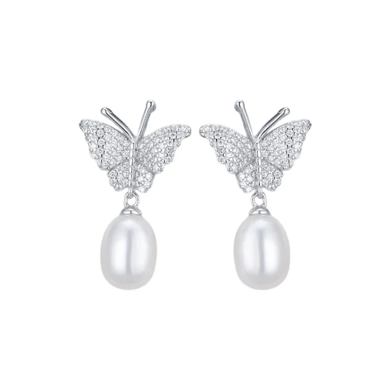 Beth Jewelry Pearl Stud Earrings Women's