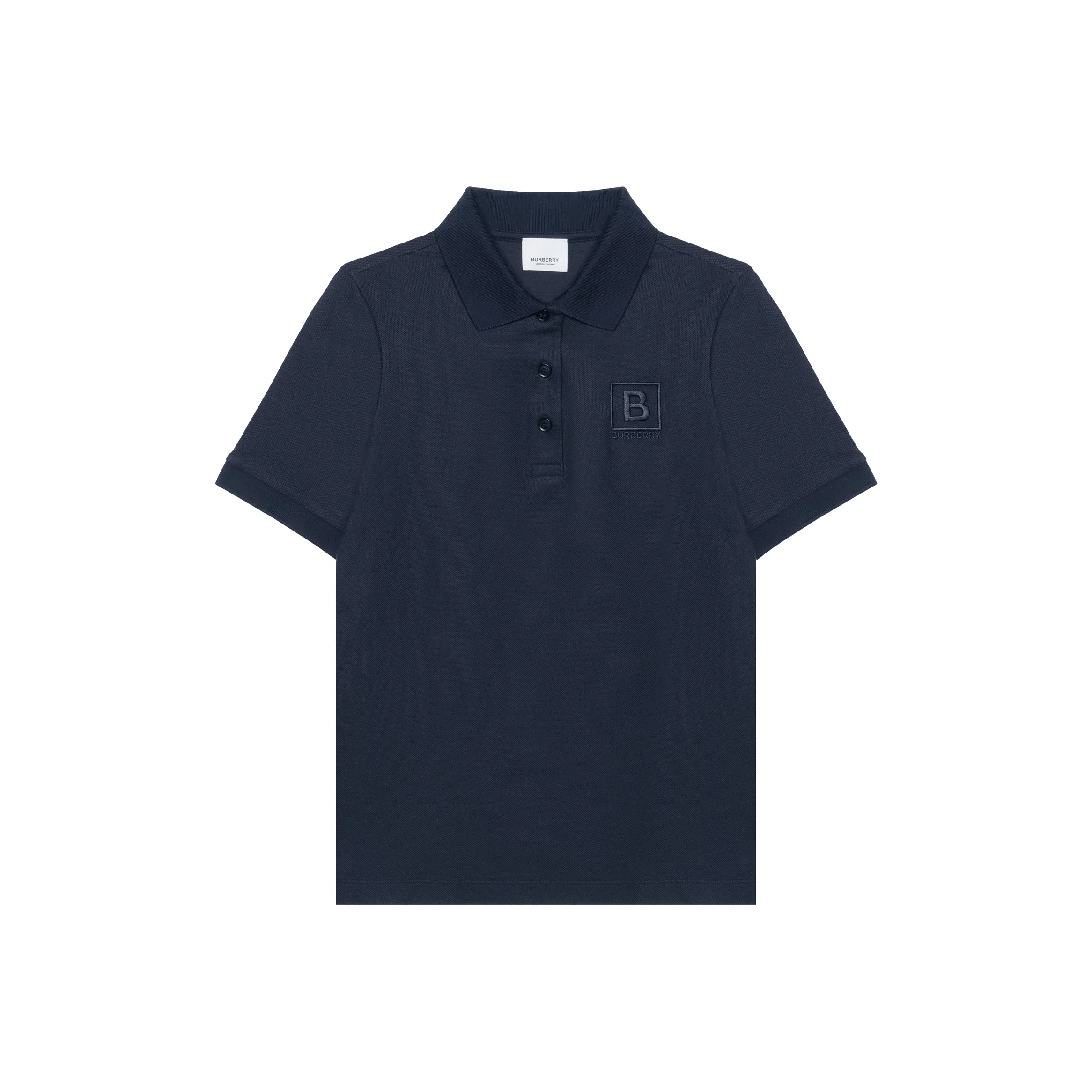 Burberry SS23 Polo Shirt Men's Marine Blue
