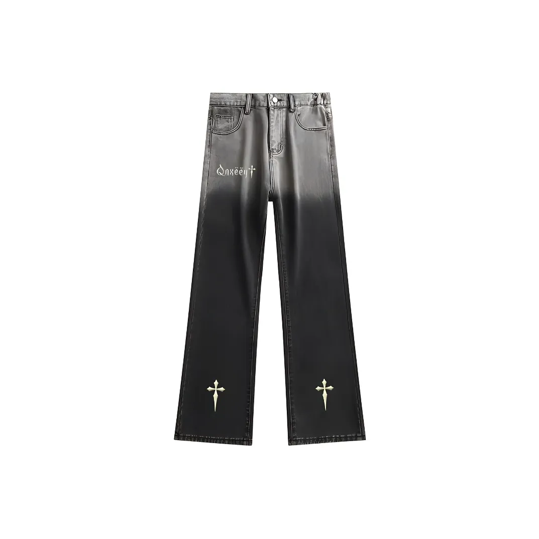 Qnxeey Унисекс Джинсы