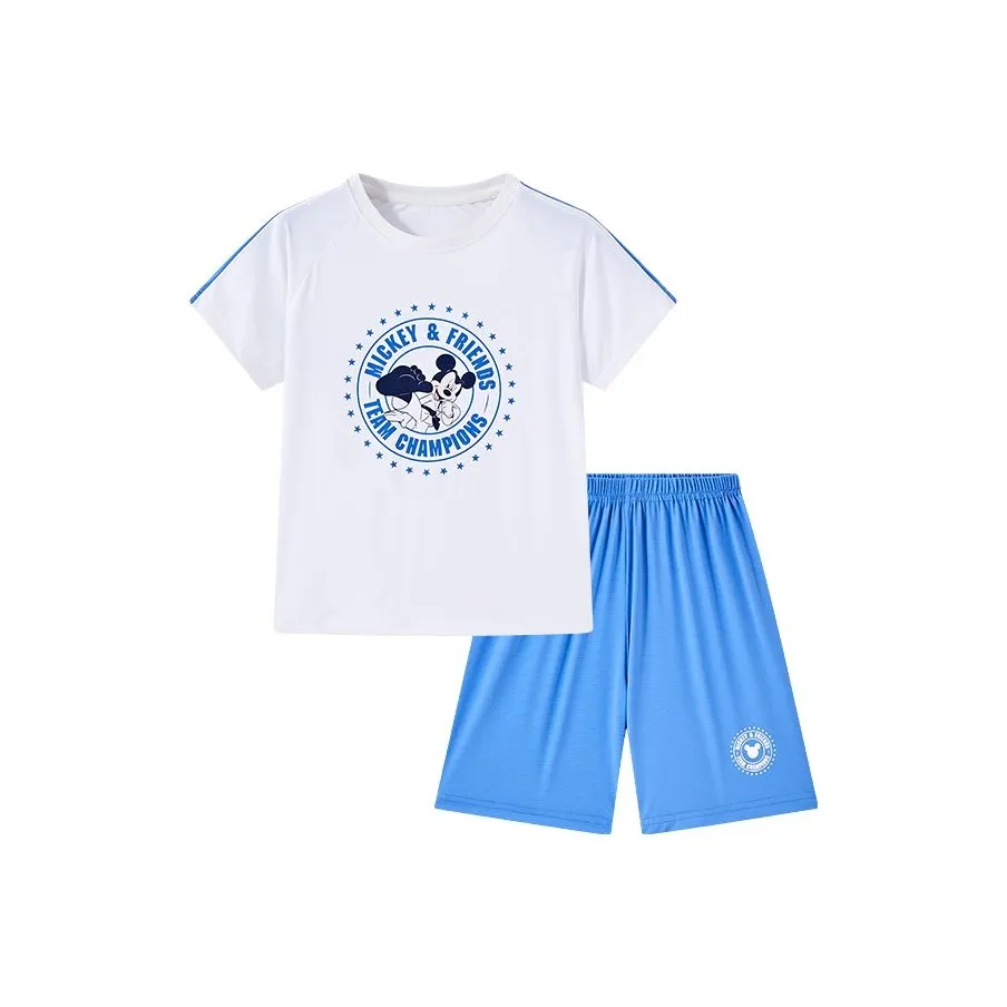 Disney Повседневная спортивная одежда Mickey Series 2 предмета комплект для детей 3-7 лет