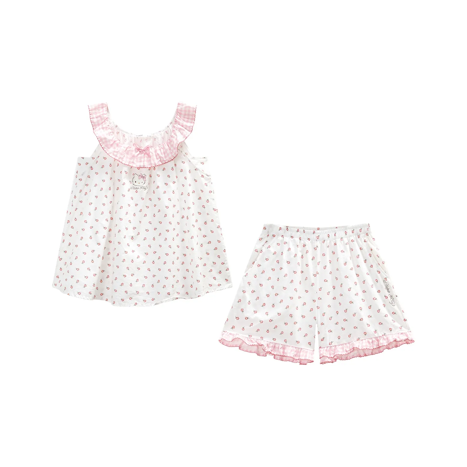 GUKOO x Hello Kitty Sanrio Series Пижамный комплект для женщин
