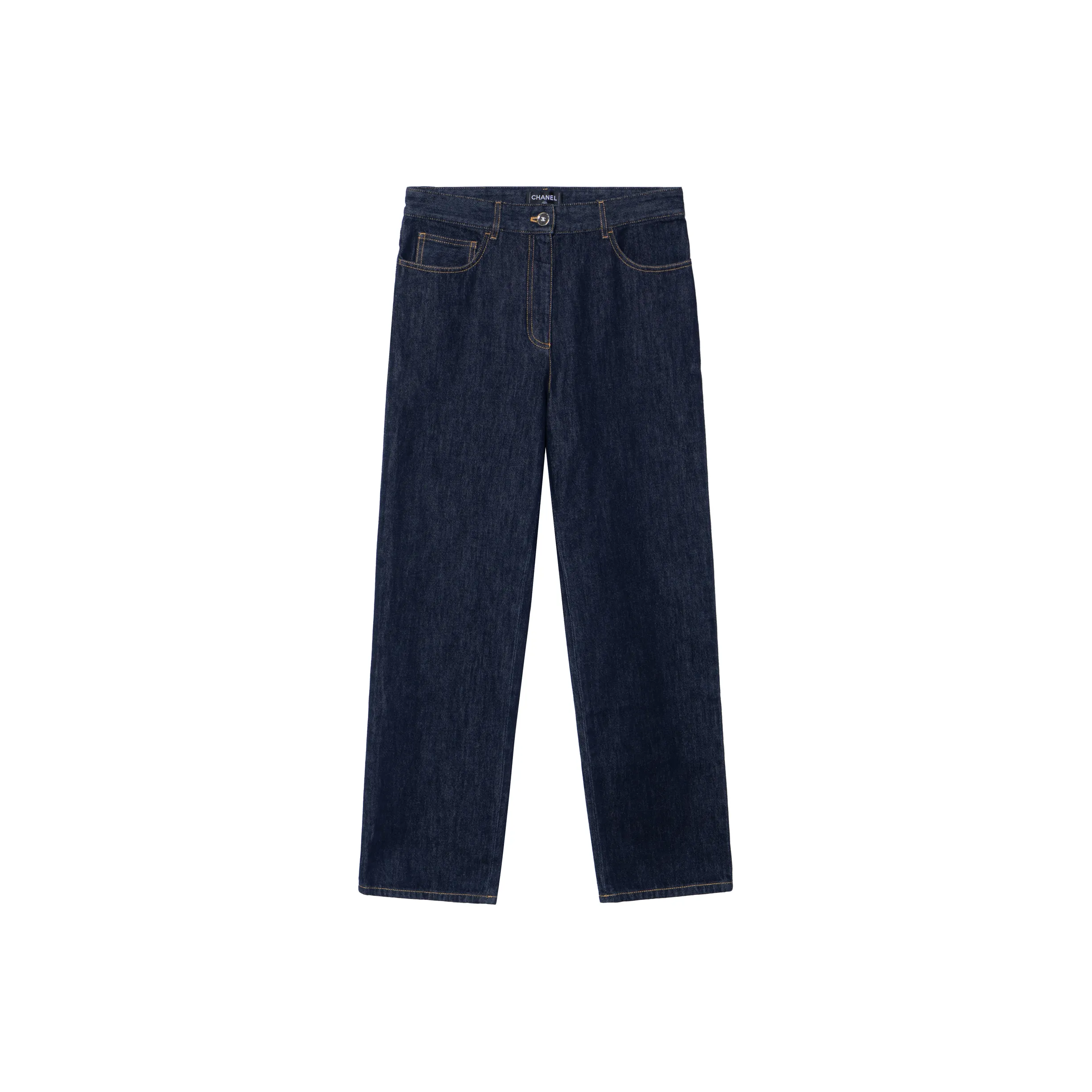 CHANEL Jeans Women's Dark Blue