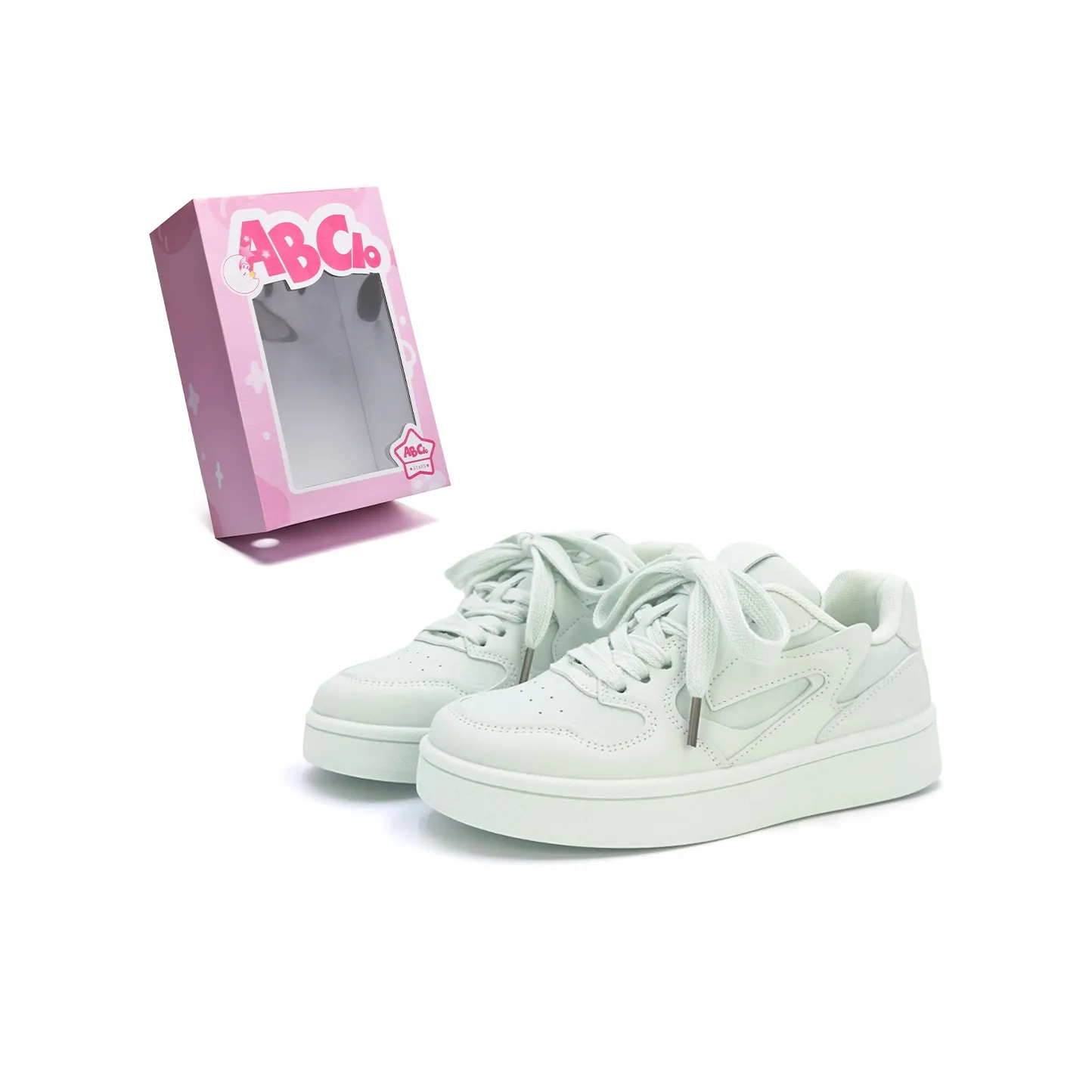 ABCIO Скейтборд Кроссовки Низкие Топ Женские