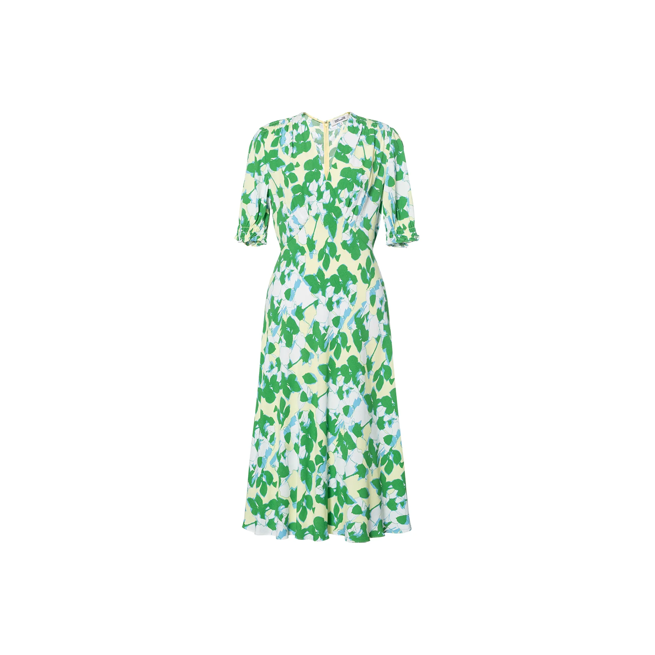 Diane Von Furstenberg Short Sleeved Dress Women's Green