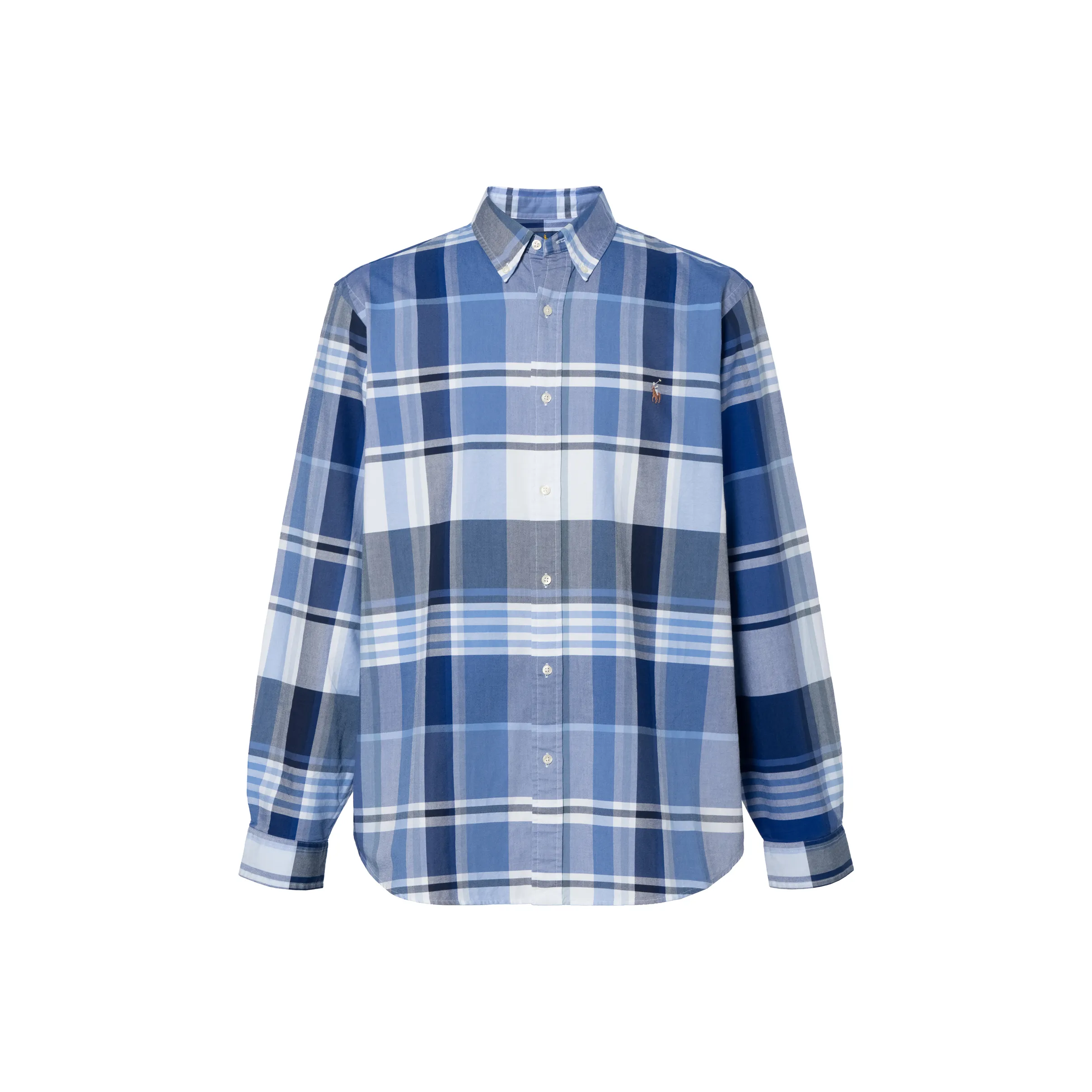 Polo Ralph Lauren Blue Men's Shirts Поло Ralph Lauren Синие Мужские Рубашки