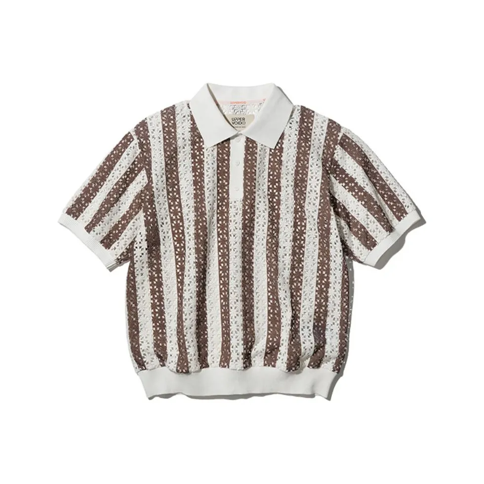 UPPERVOID Поло Мужское Белое