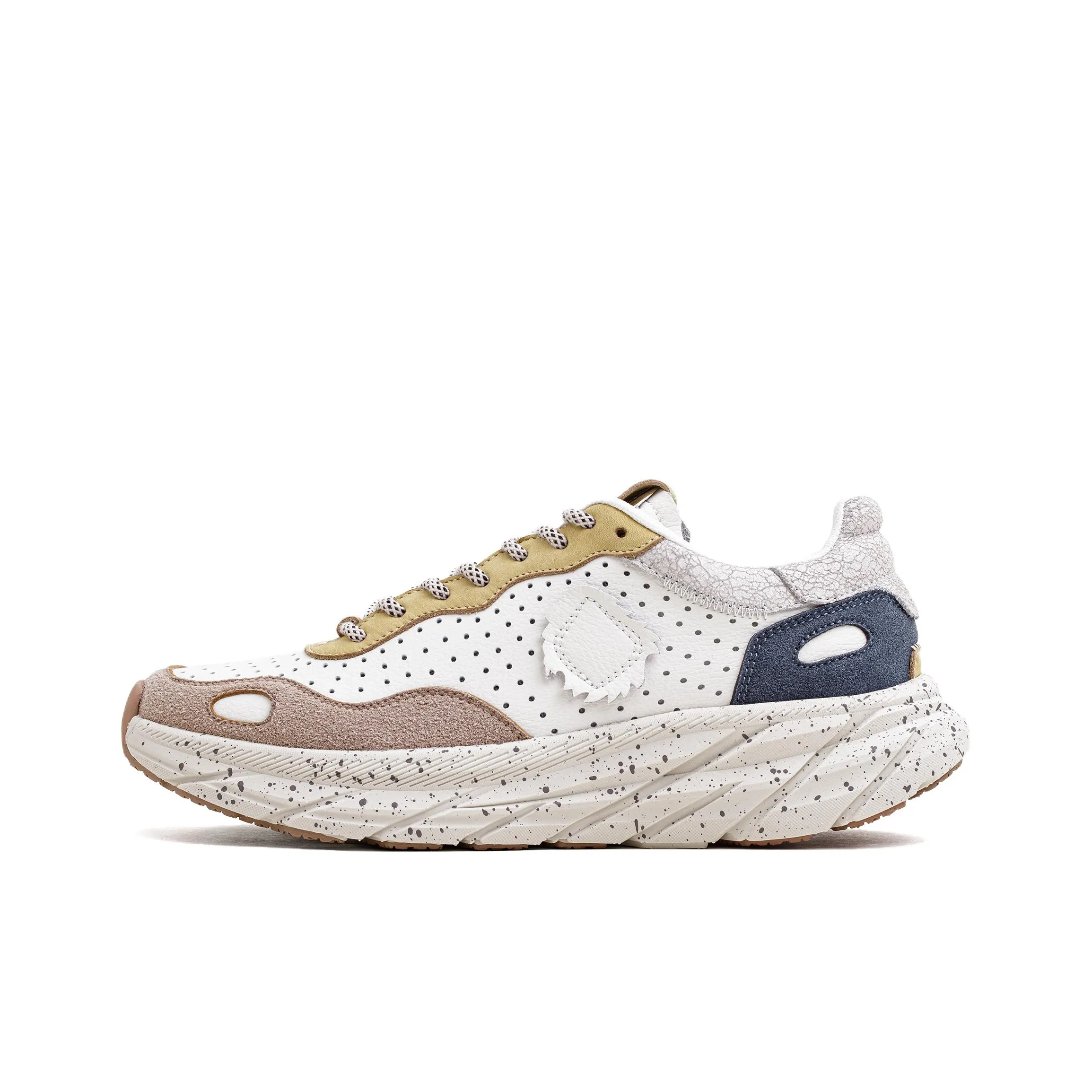 MADEN Мужские повседневные туфли Low Top Белые Мужские