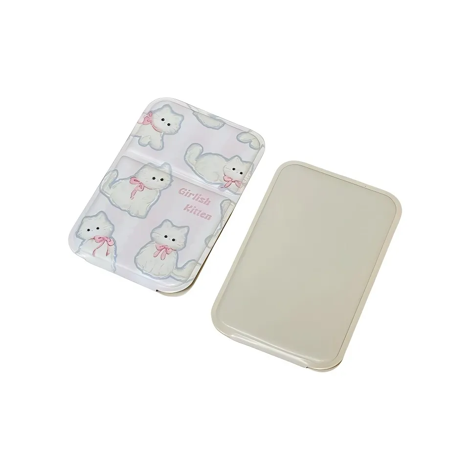 Love Of Wormwood Милый Портативный Travel Foldable Ручной Зеркальце Мини Карман