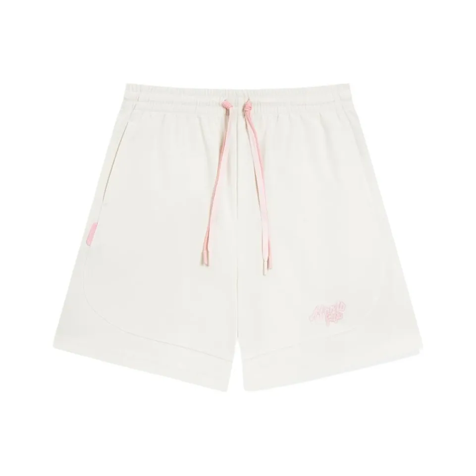 XTEP Повседневные шорты женские хлопок белый