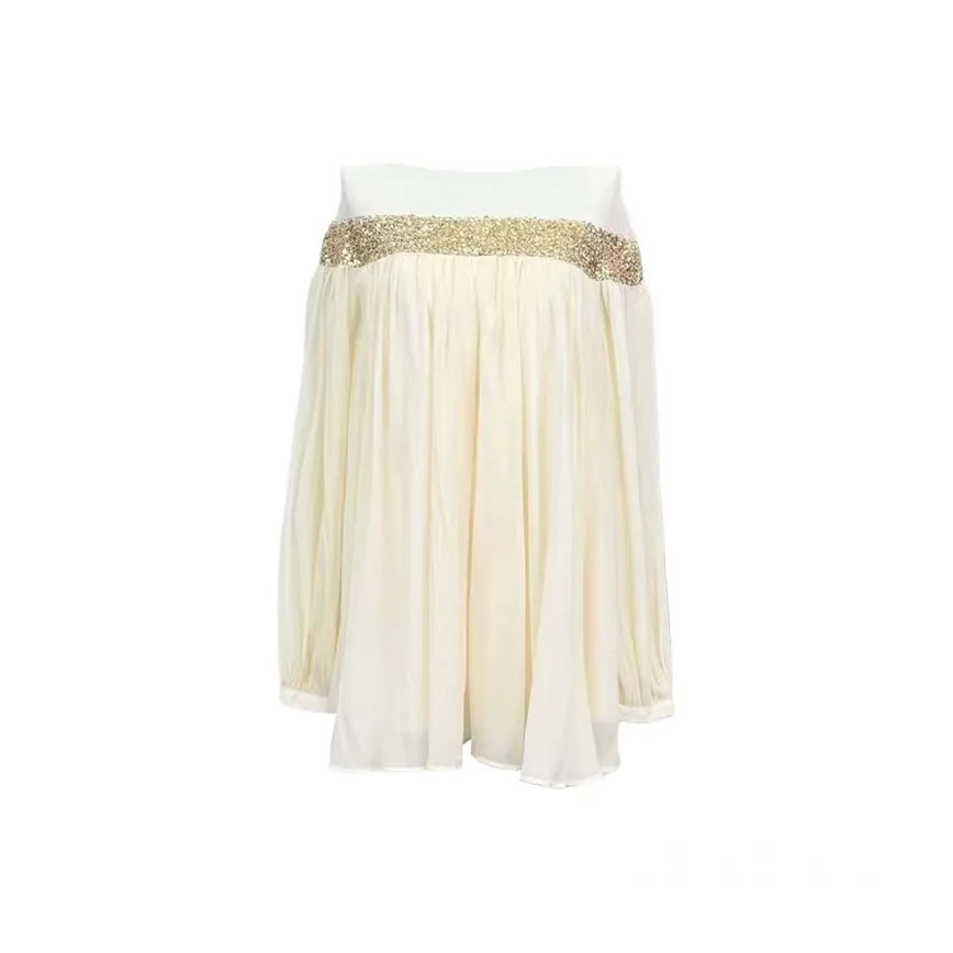 MO VOICE Длинное платье с длинными рукавами женское