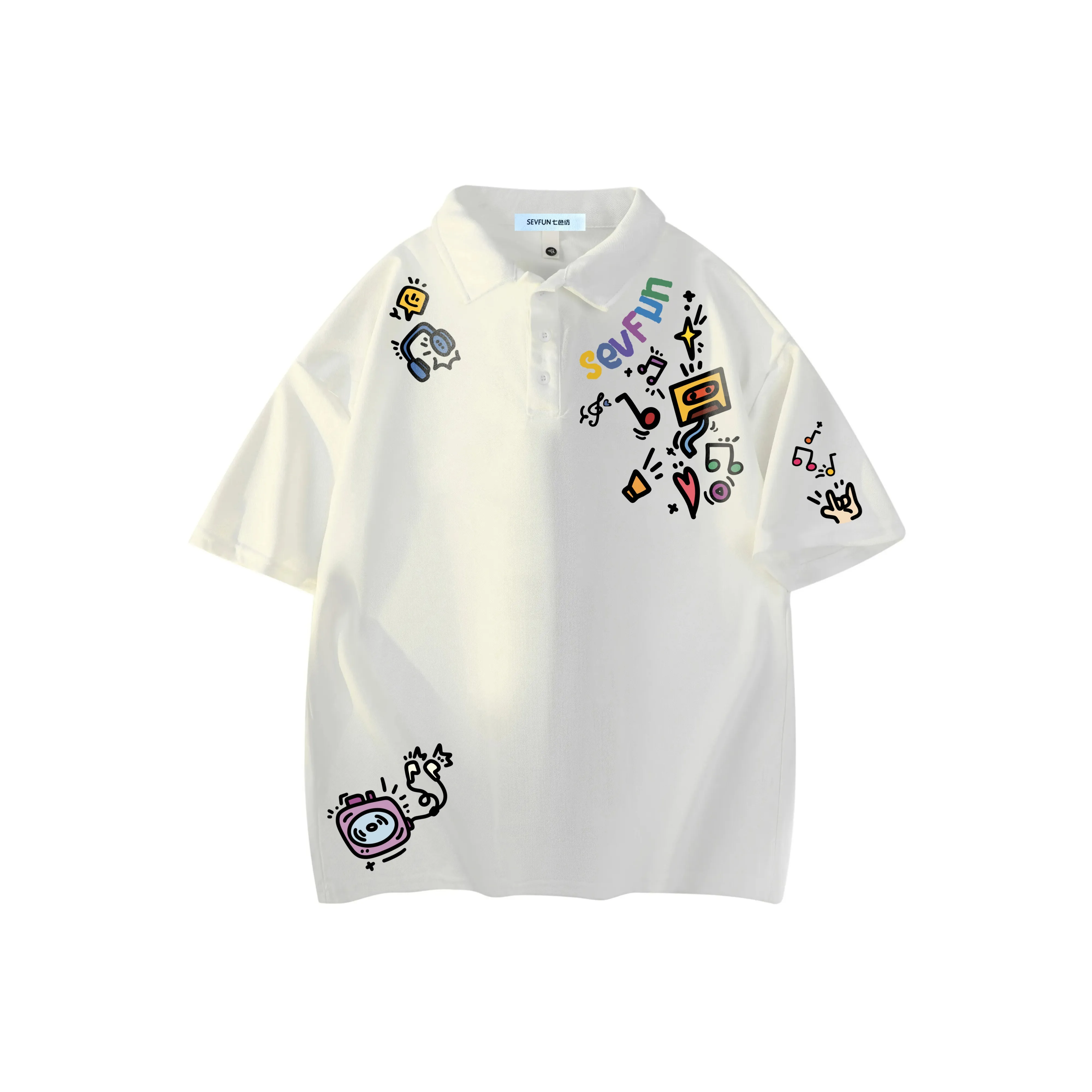 7 SEVFUN Унисекс Поло