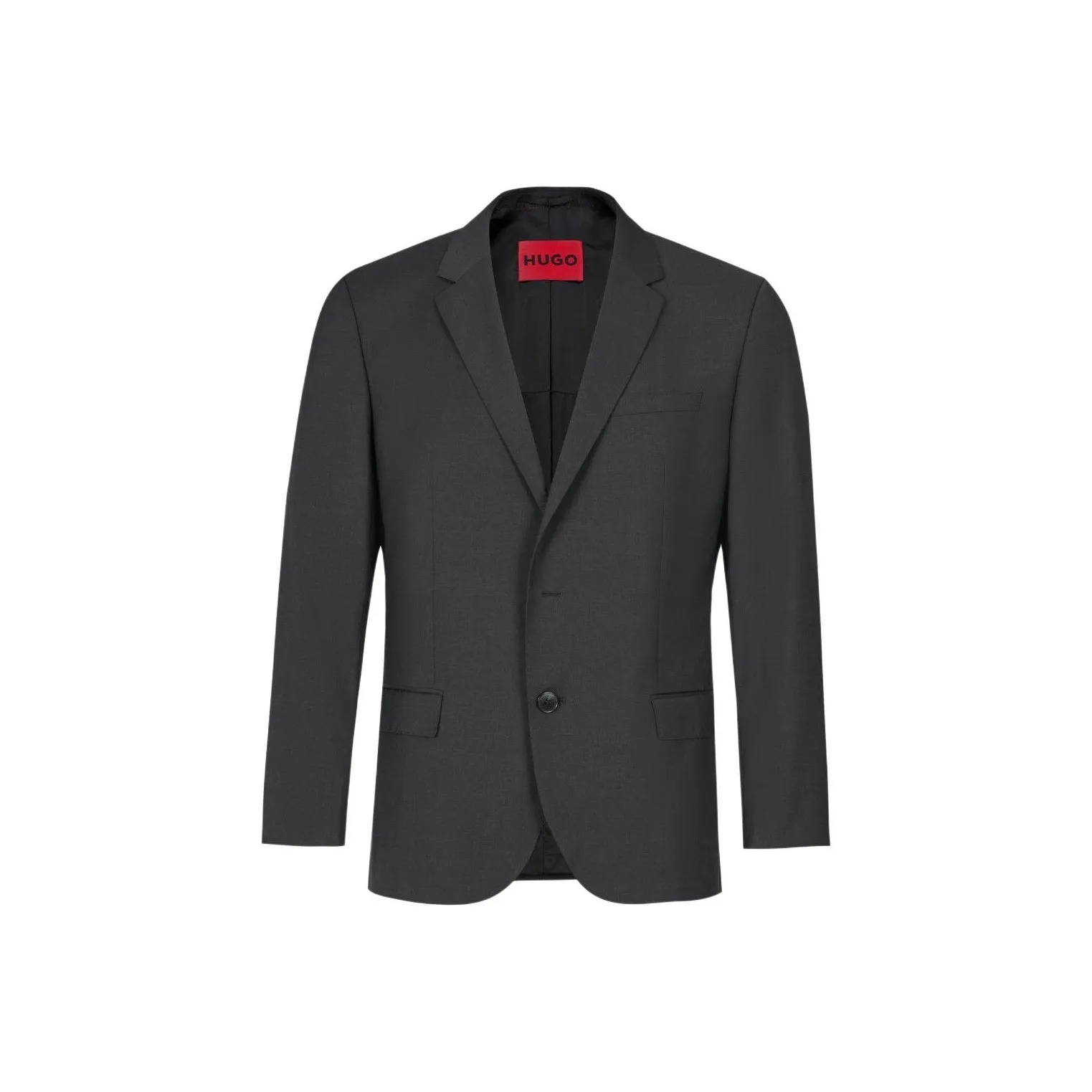 Hugo Boss Бизнес-костюм мужской черный серый