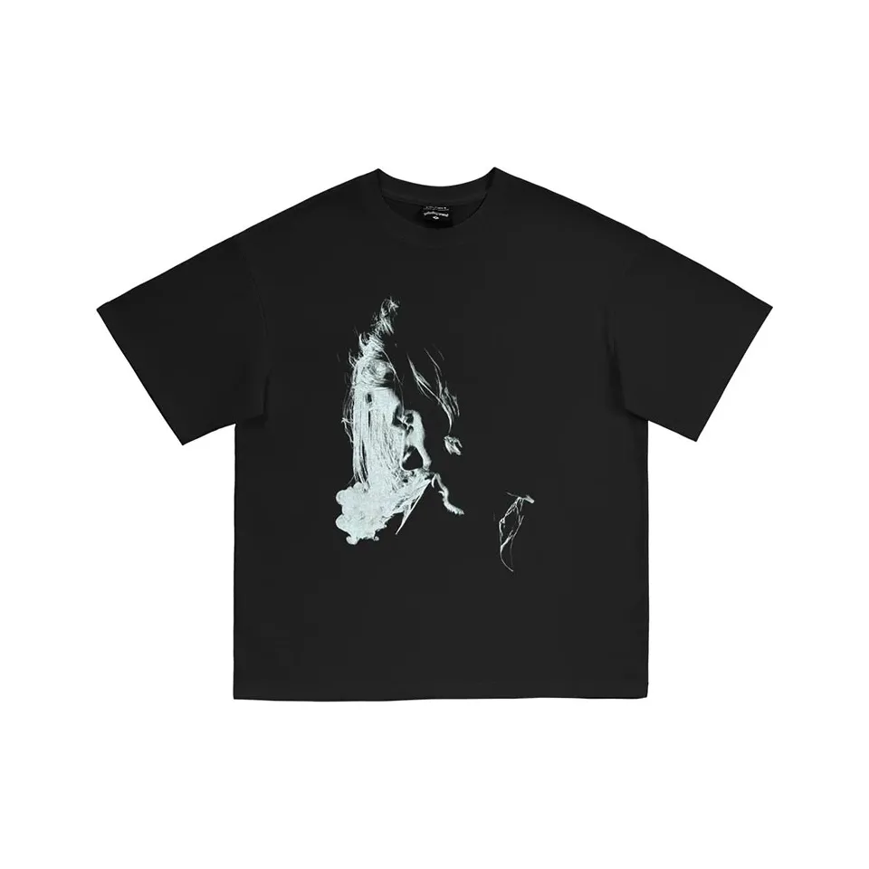 YEARNED Черная Унисекс Футболка