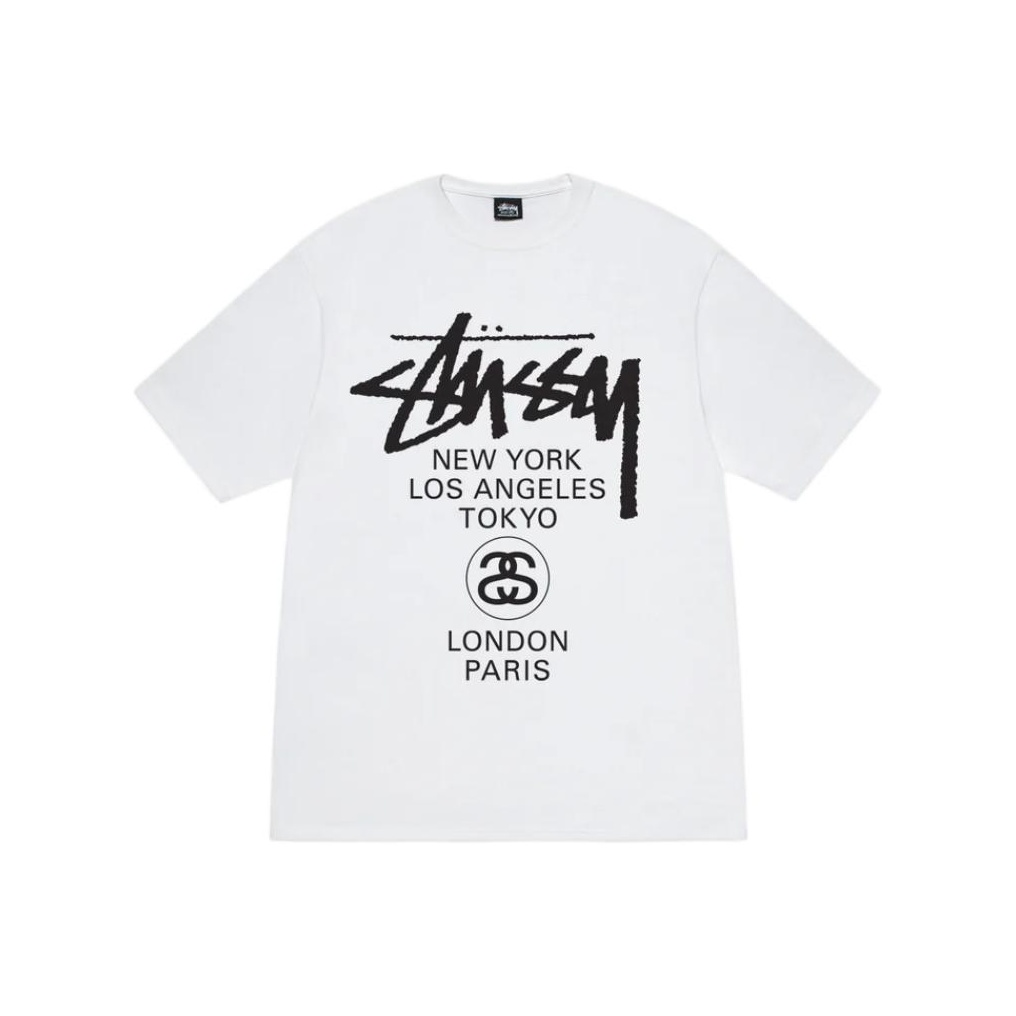 【Stussy】World Tour T-Shirts Cayenne 2025◆大人気・関税込◆ Stussy】World Tour T-Shirts Cayenne 2025◇大人気・関税込