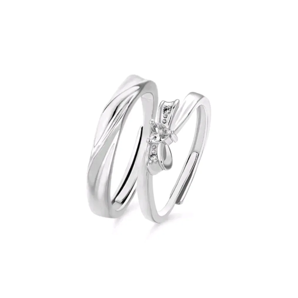 I YOU Синтетические Искусственные Кольца с Цветной Глазурью Унисекс