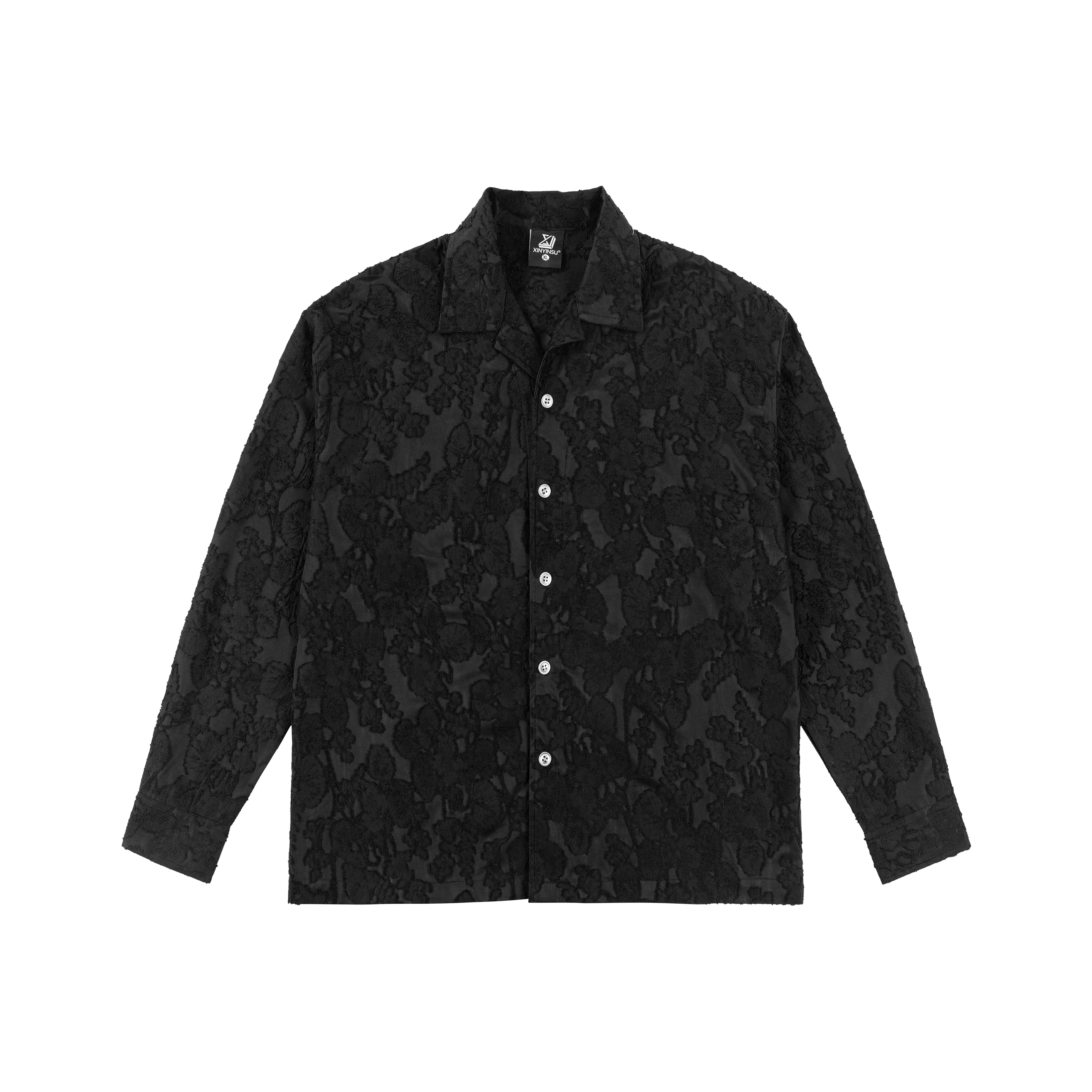 XINYINSU SS25 Рубашка Унисекс Черная