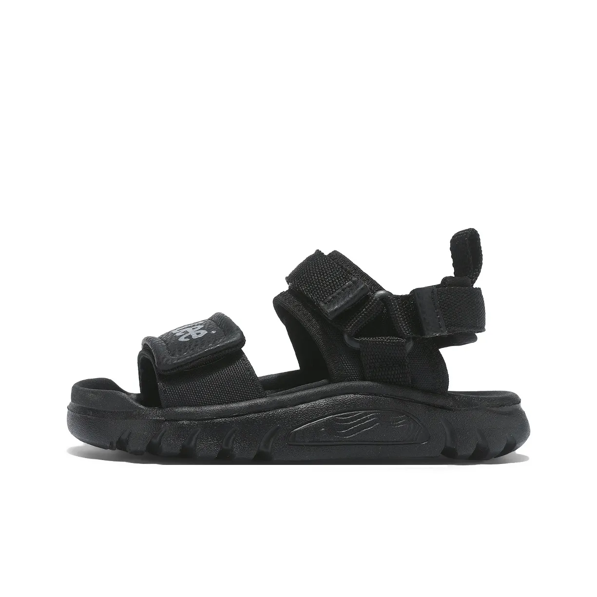 Lee Slip-resistant Амортизация Устойчивость к истиранию Дышащие Сандалии Черные Детские