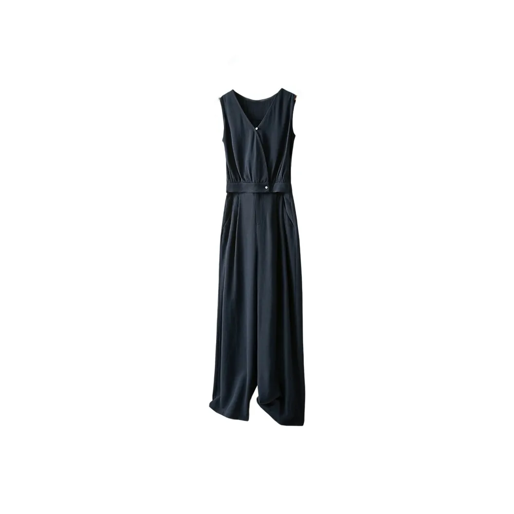 LUYOUYE Jumpsuits Women's Navy Blue