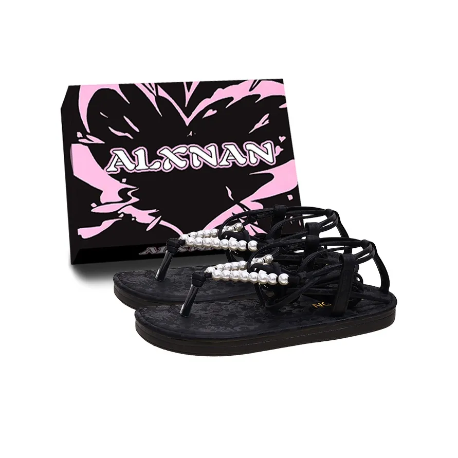 Alxnan Сандалии в римском стиле Женские