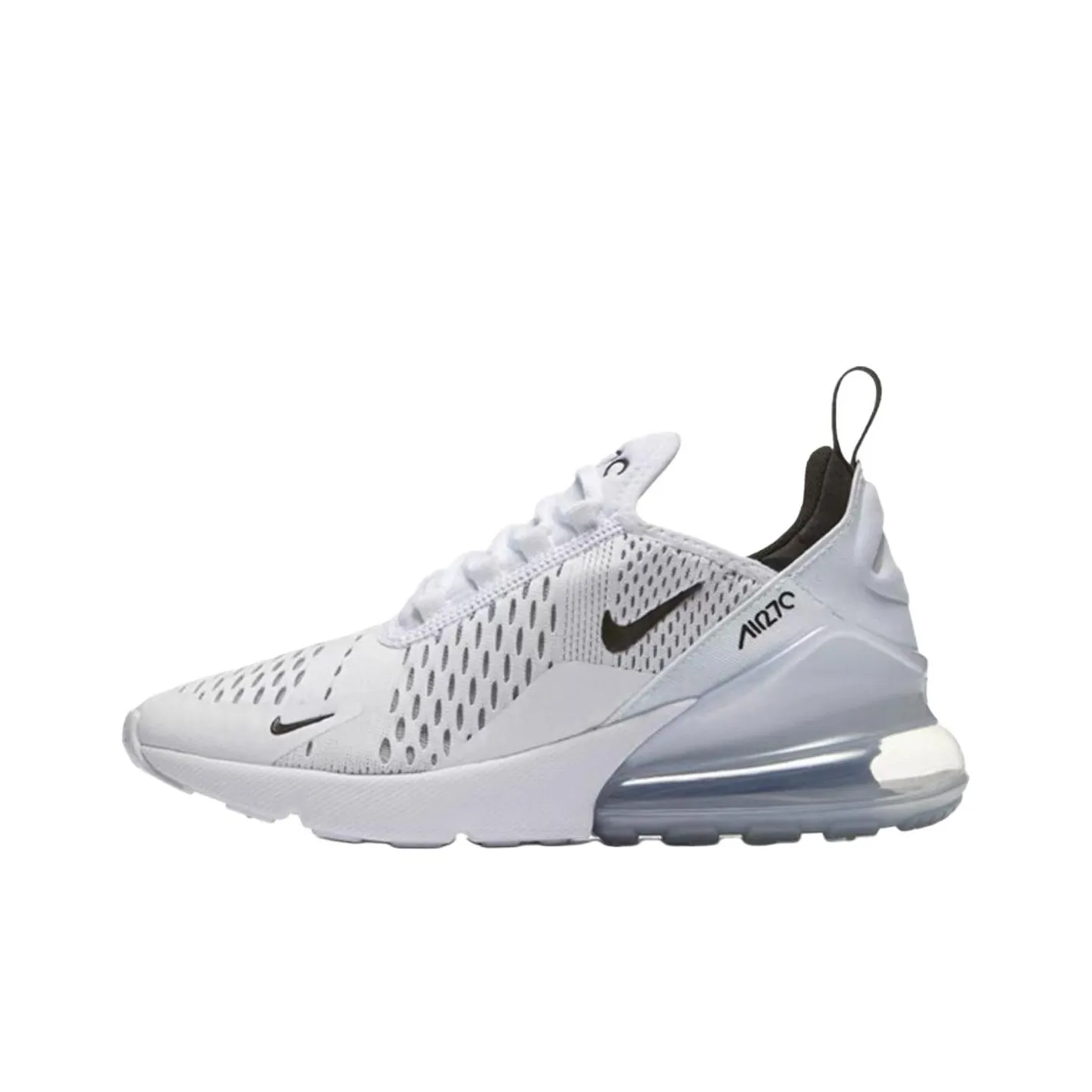 Nike Air Max 270 Low Топ Детские беговые кроссовки Белый Подростки
